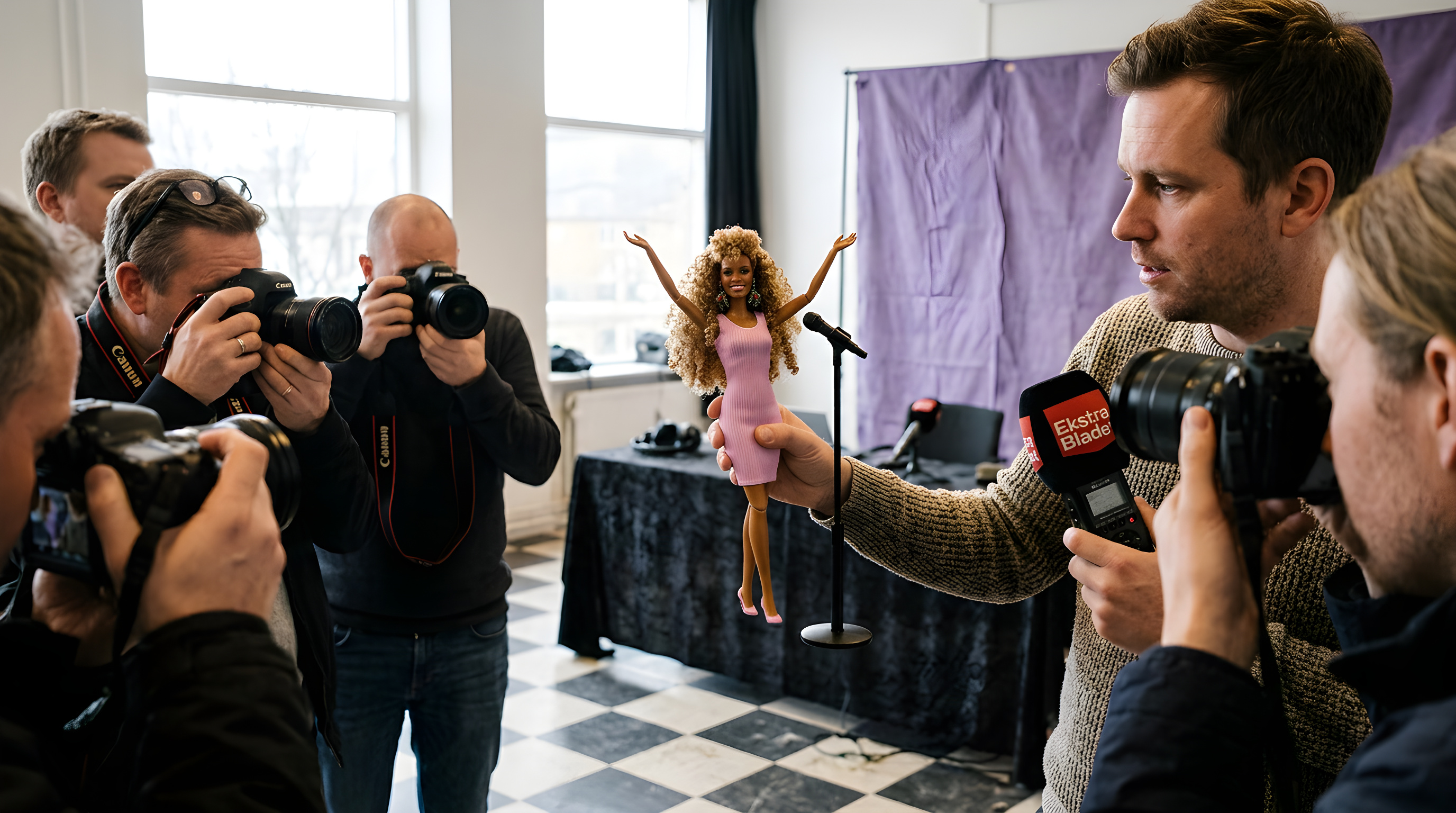 Whitney Houston hyldes med sin egen Barbie-dukke