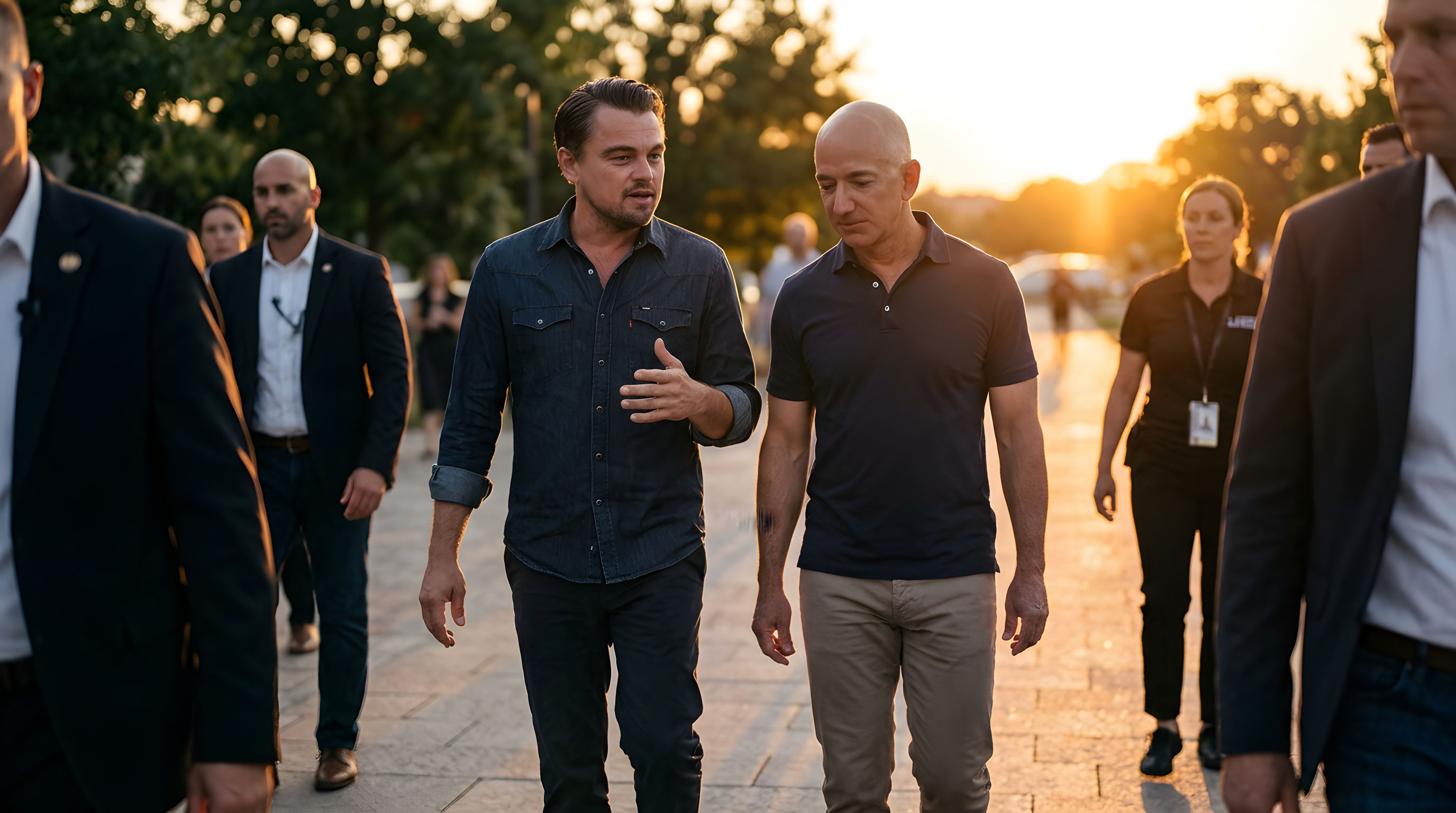 Leonardo DiCaprio og Jeff Bezos går sammen om kæmpe projekt