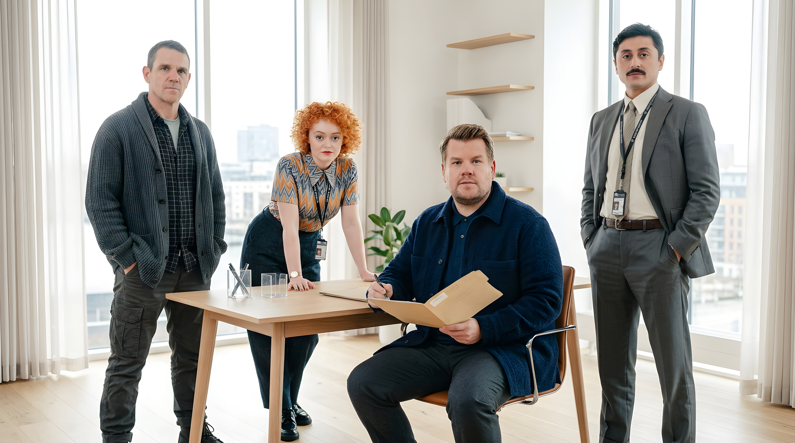 James Corden med i Netflix-udgaven af Afdeling Q