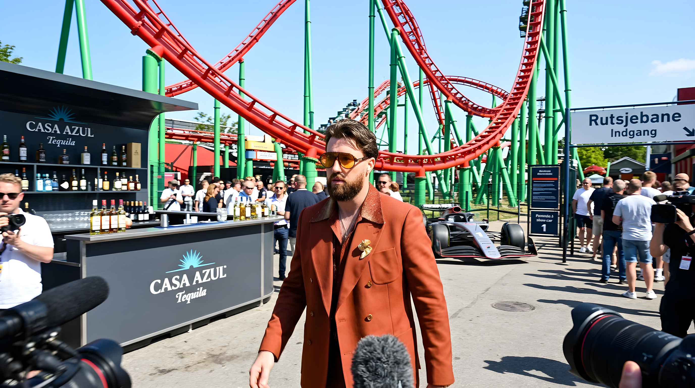 Travis Kelce skaber vild millionforretning på rutsjebaner og tequila