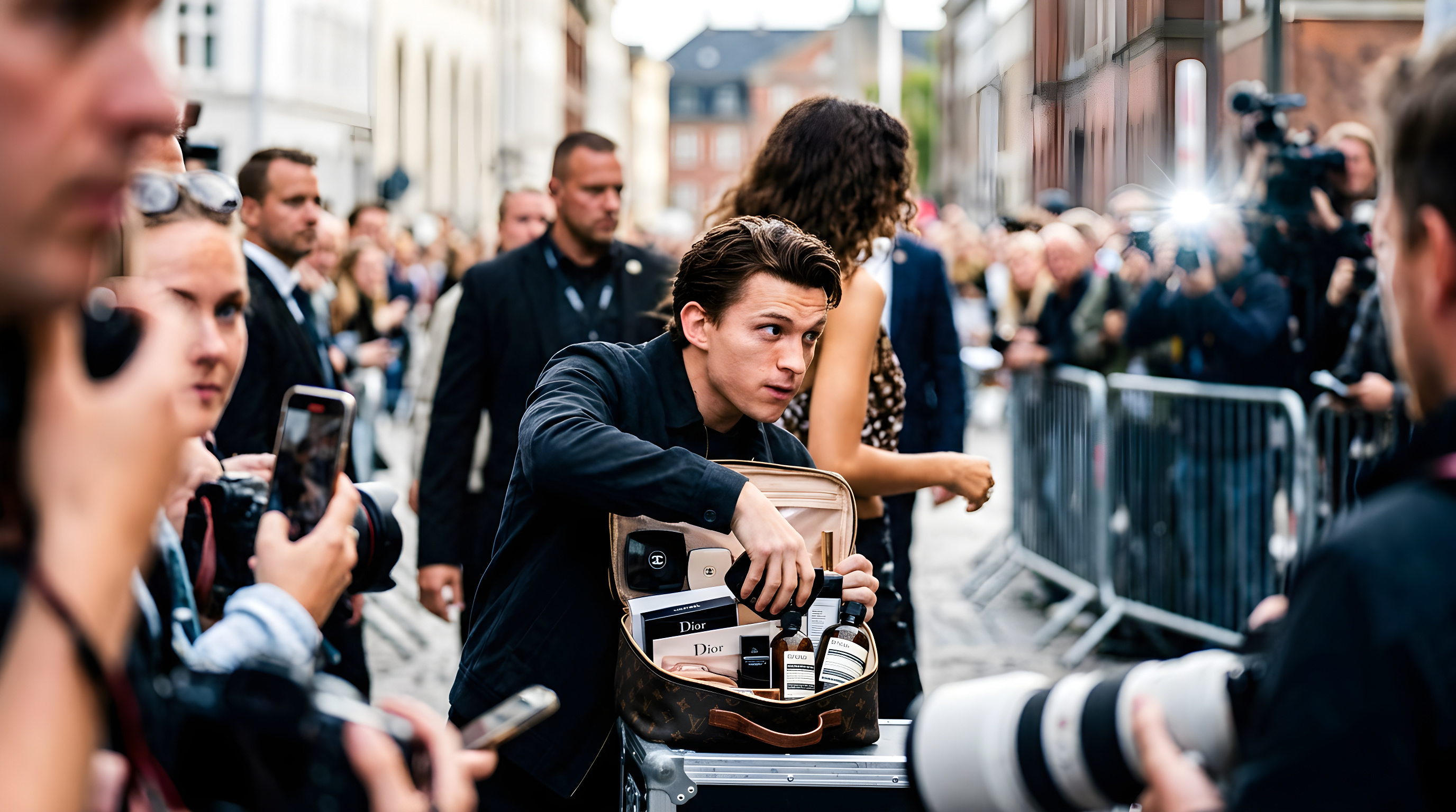 Tom Holland stjæler Zendayas dyre skønhedsprodukter