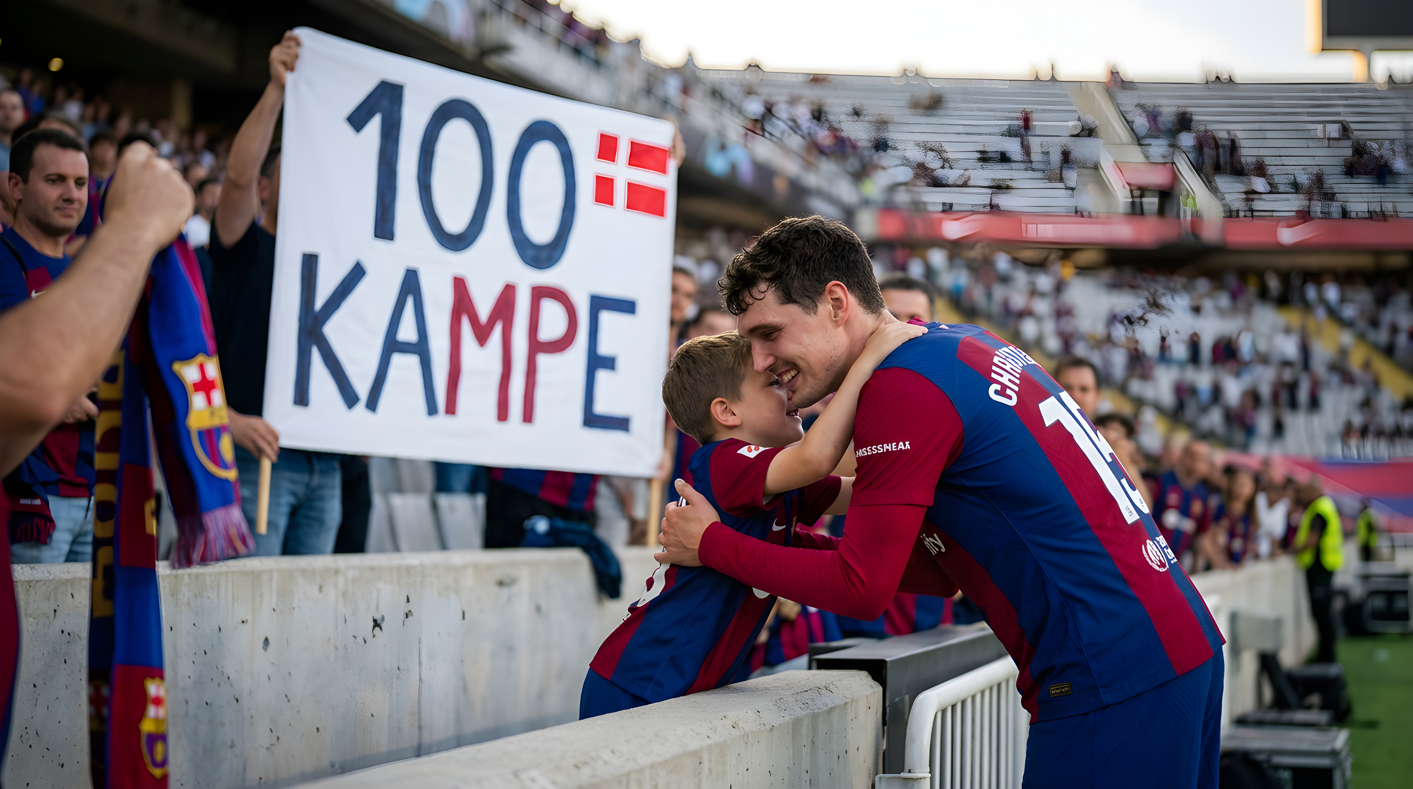 Andreas Christensen fejrer kæmpe jubilæum i Barcelona