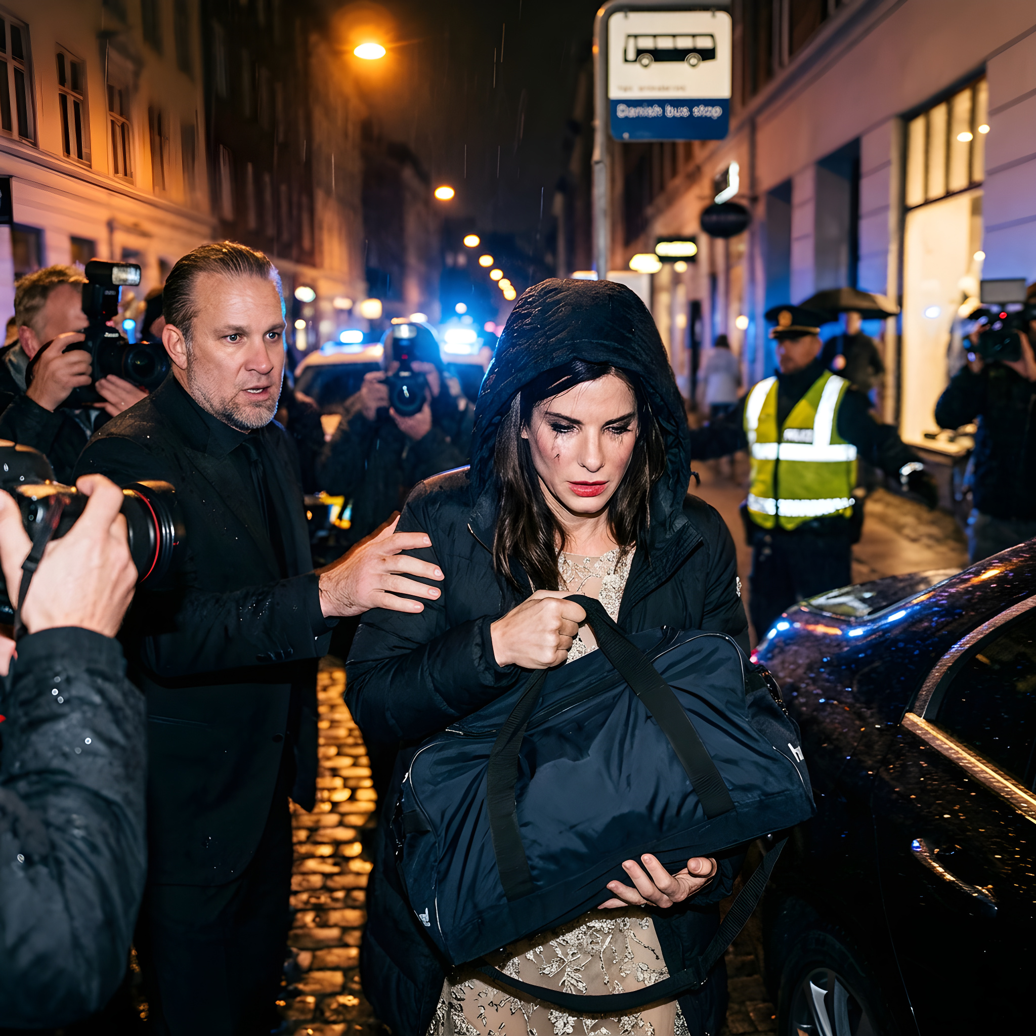 Sandra Bullock gemte sin baby i en sportstaske