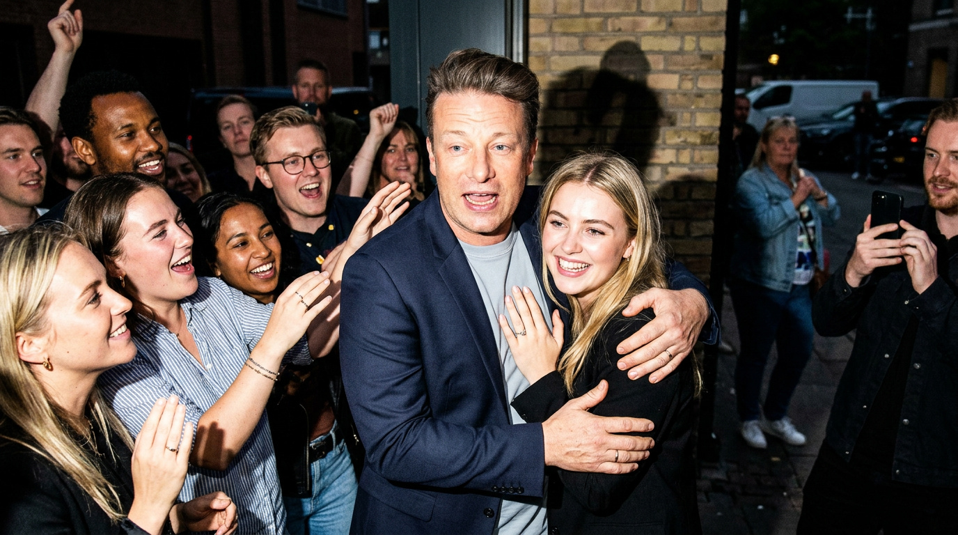 Kendiskokken Jamie Olivers datter Poppy skal giftes