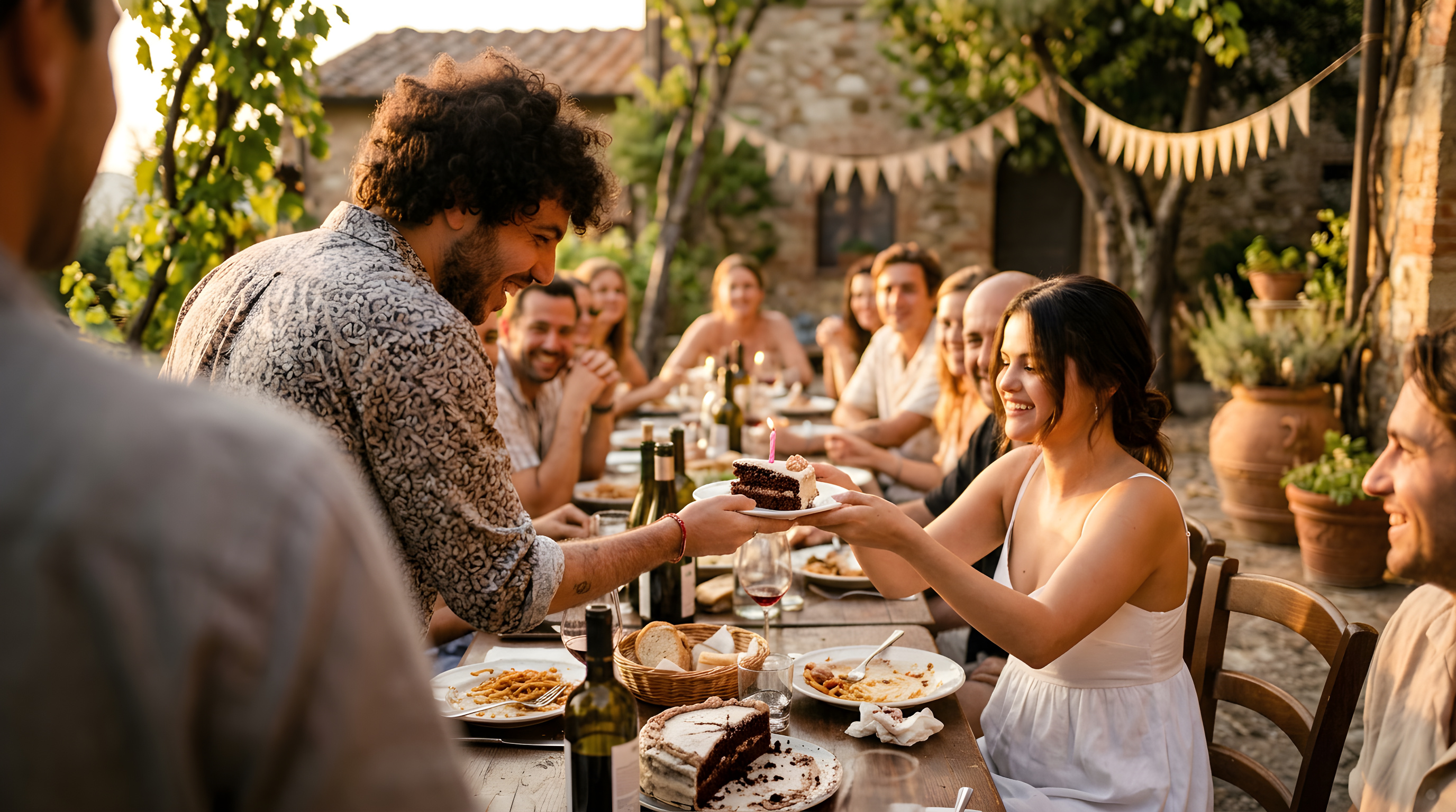 Benny Blanco fejrer Selena Gomez med stor italiensk fest
