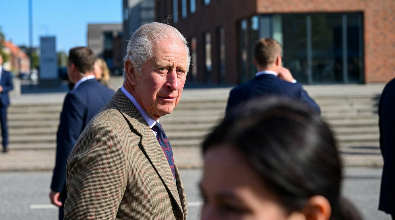 Kong Charles holder Harry og Meghan ude i kulden