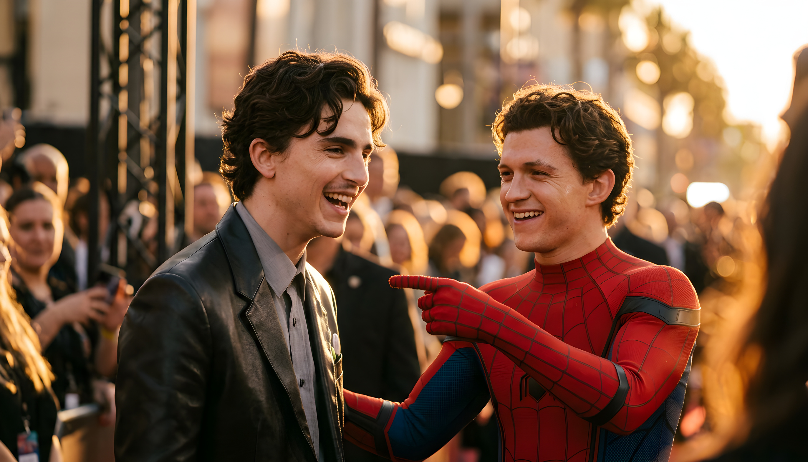 Tom Holland peger på sin afløser som Spider-Man