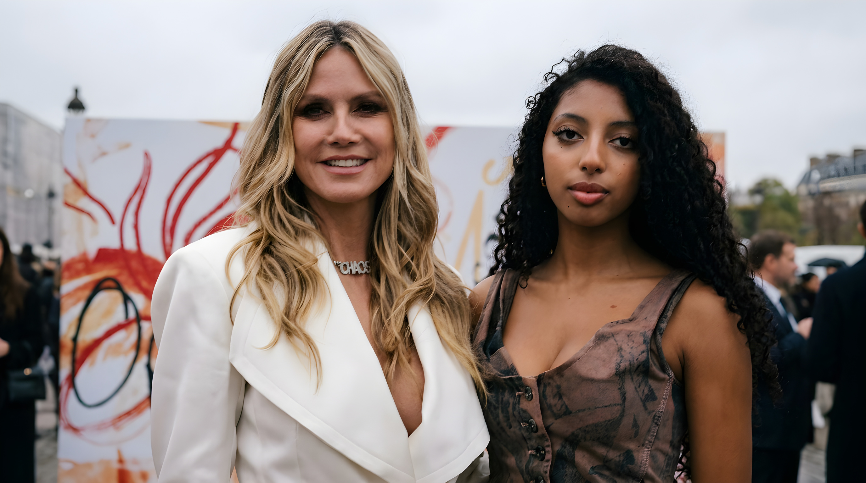 Heidi Klum tager sin datter med til modeugen i Paris
