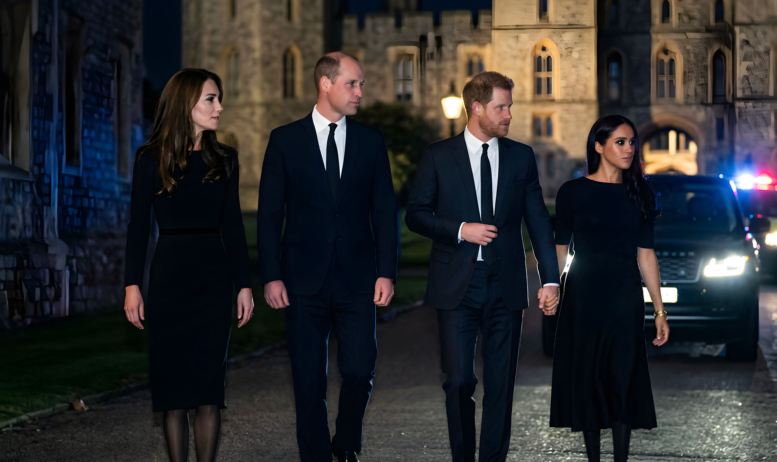 Prins Harry og Meghan Markle splitter den britiske kongefamilie