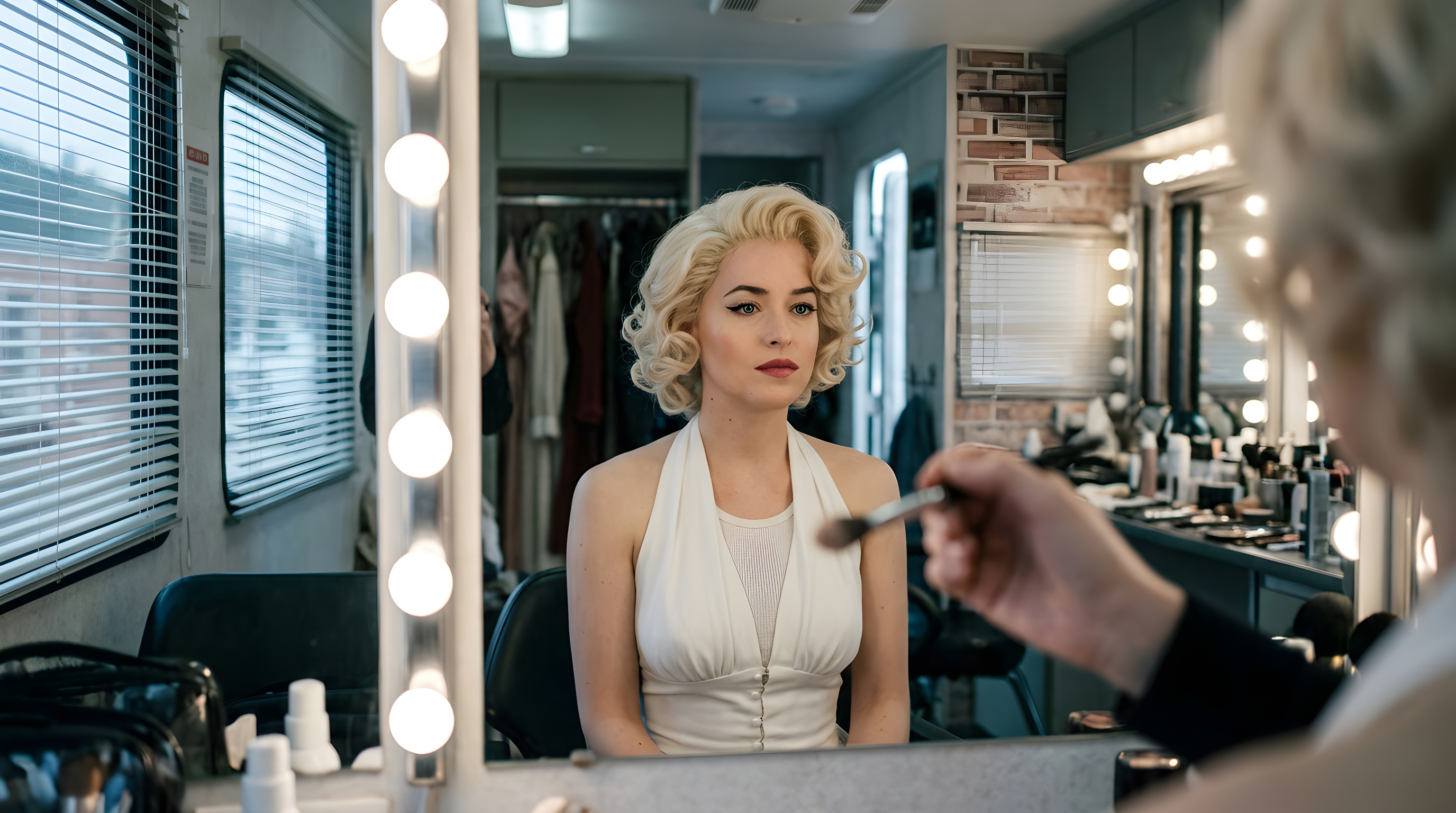 Dakota Johnson forvandlet til Marilyn Monroe i ny rolle