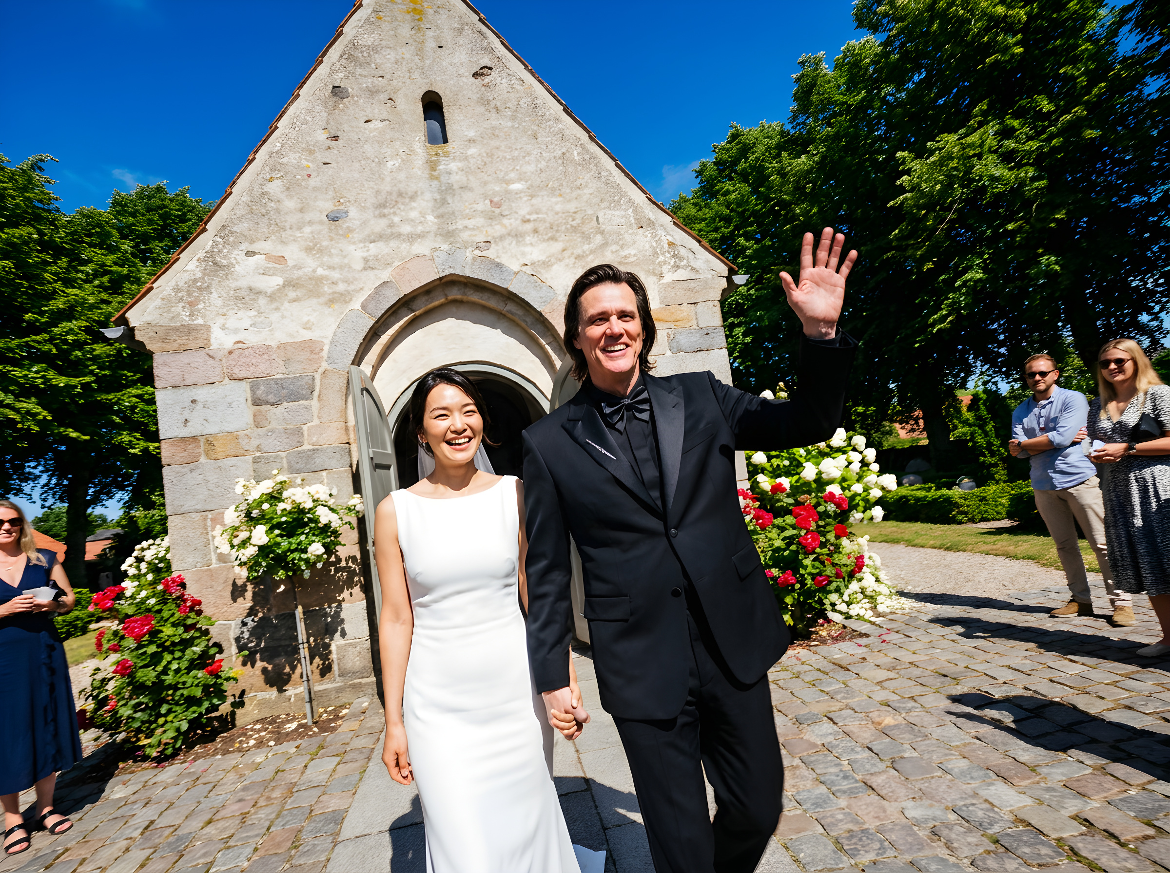Jim Carrey er blevet gift ved en privat ceremoni