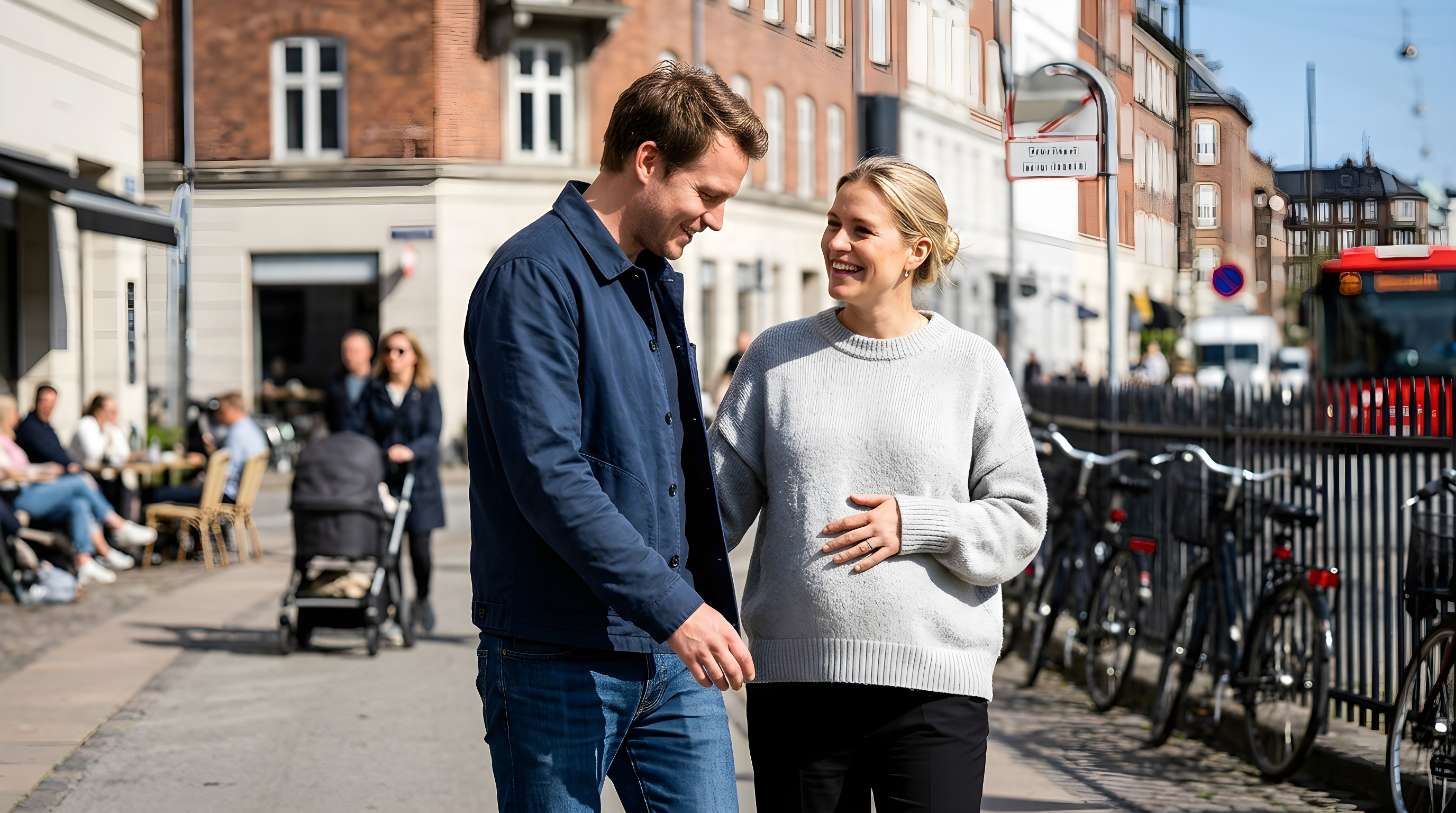 Kasper Skak og Helena Witt skal have barn nummer to