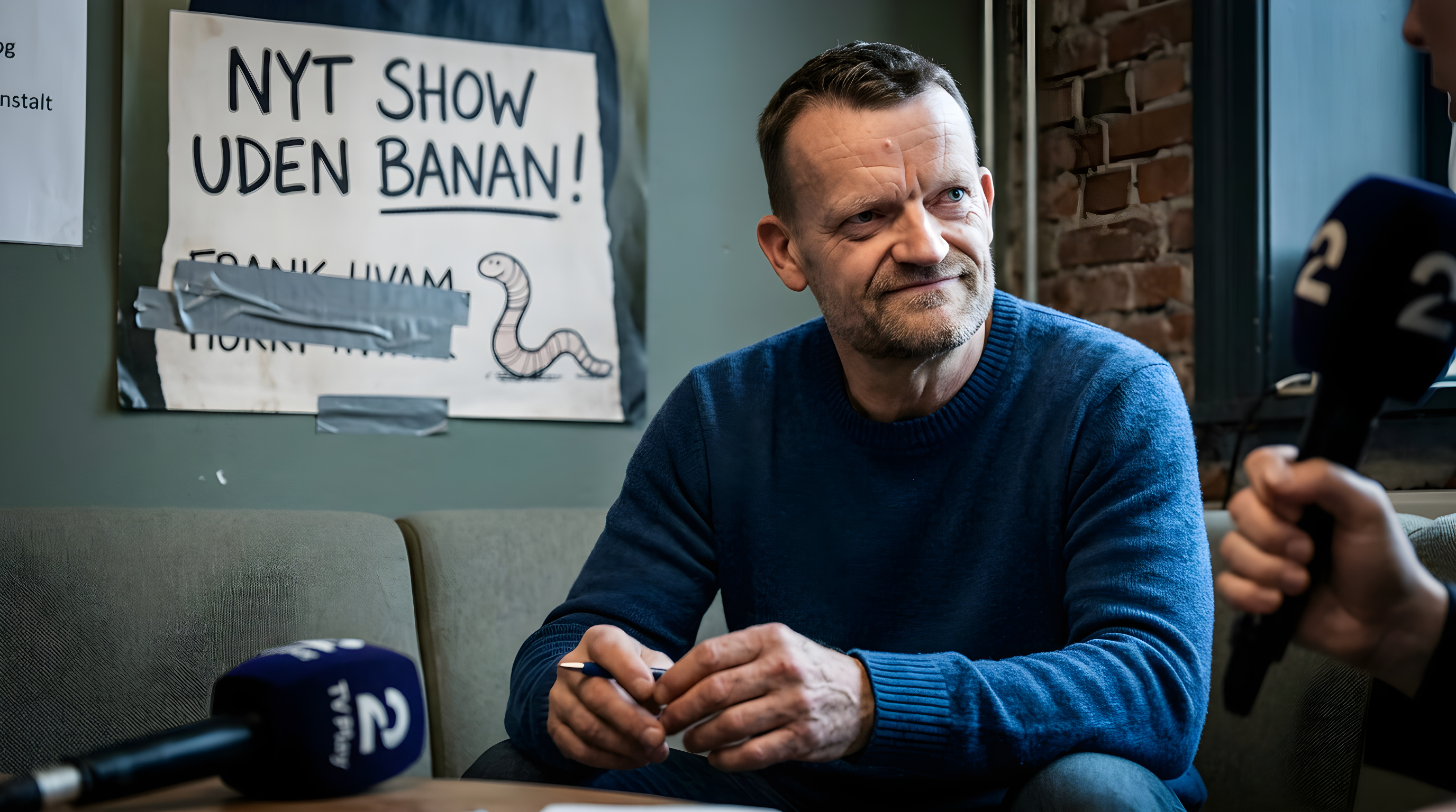 Frank Hvam ændrer sit show og skaber mystik om nyt navn