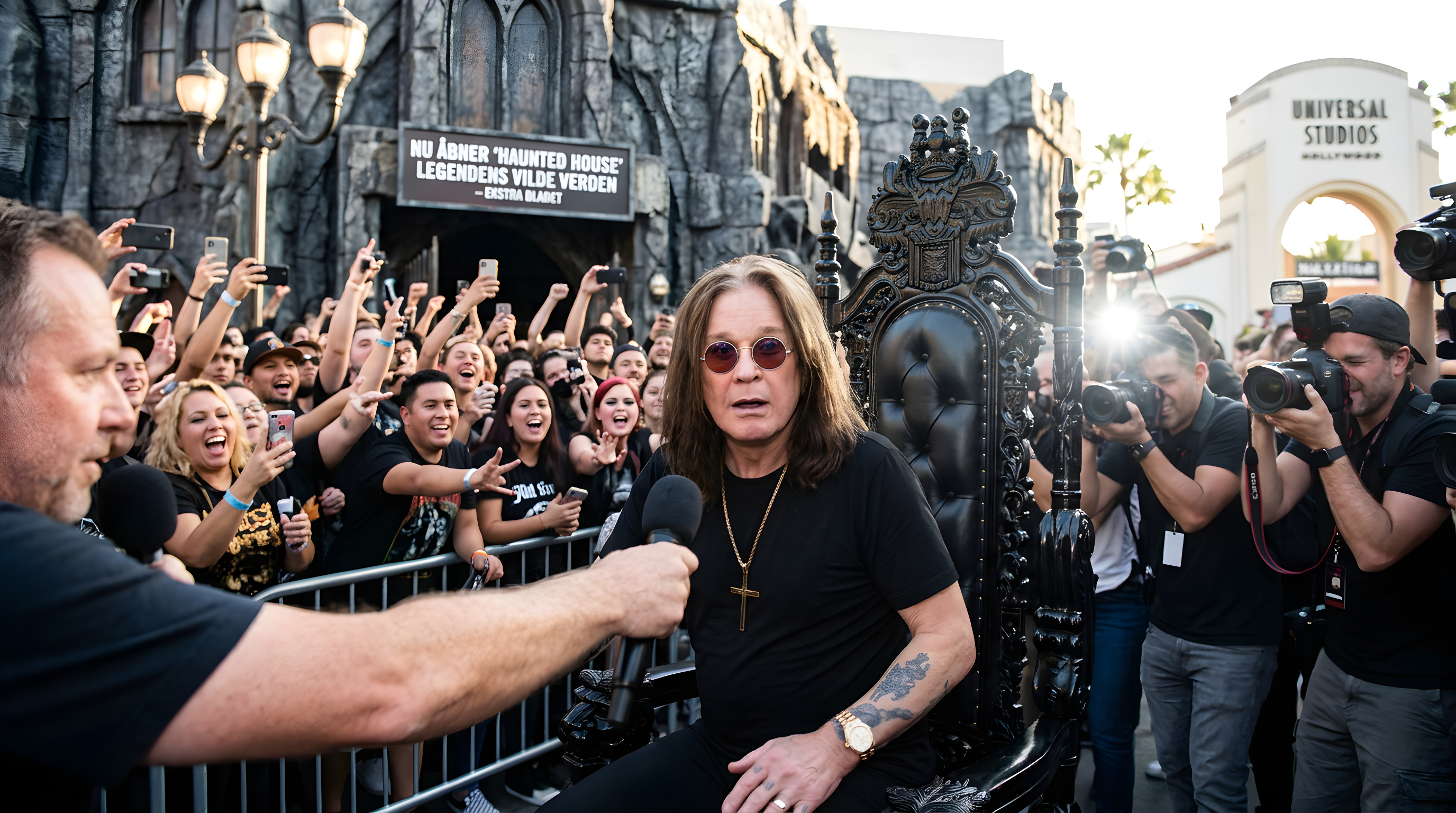Ozzy Osbourne hyldes med sit eget hjemsøgte hus