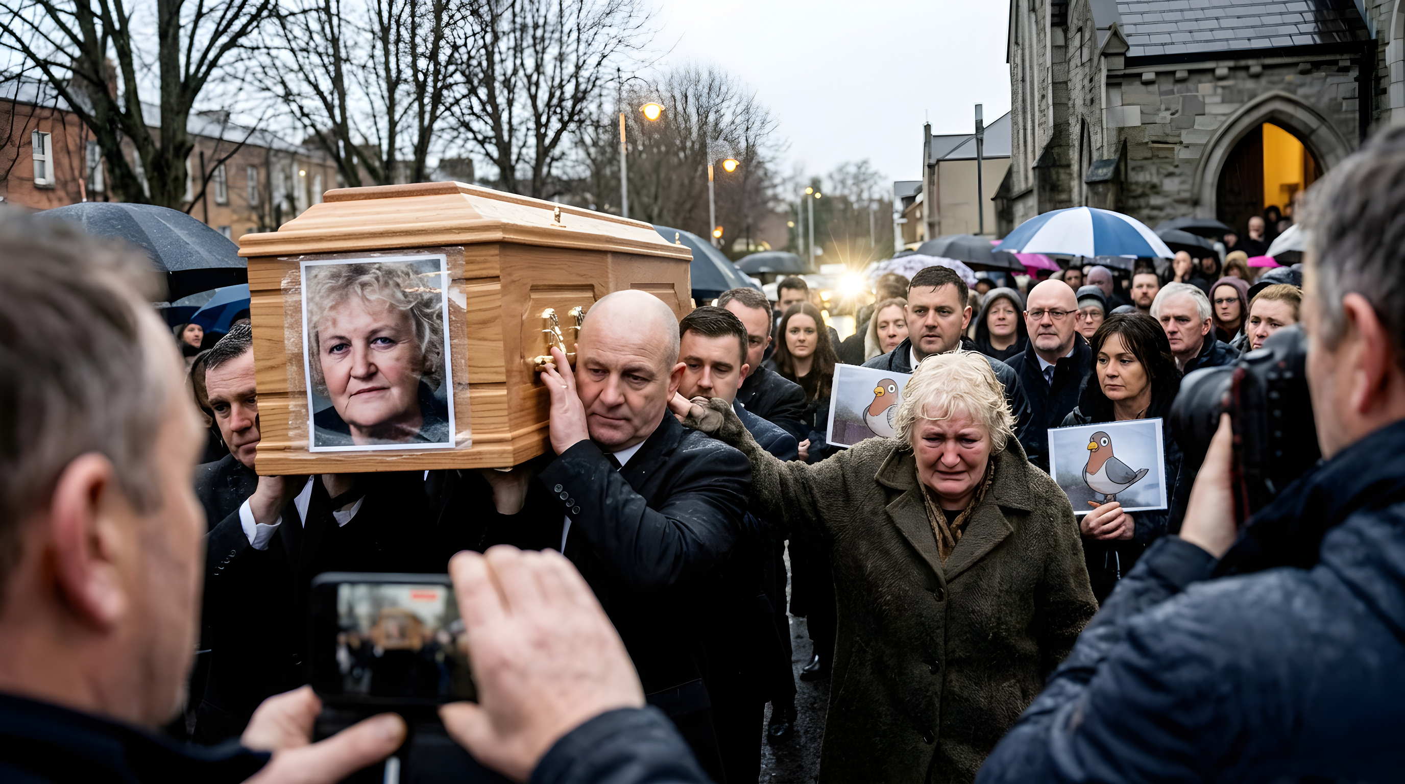 Nu bisættes den elskede fugledame fra Alene hjemme 2