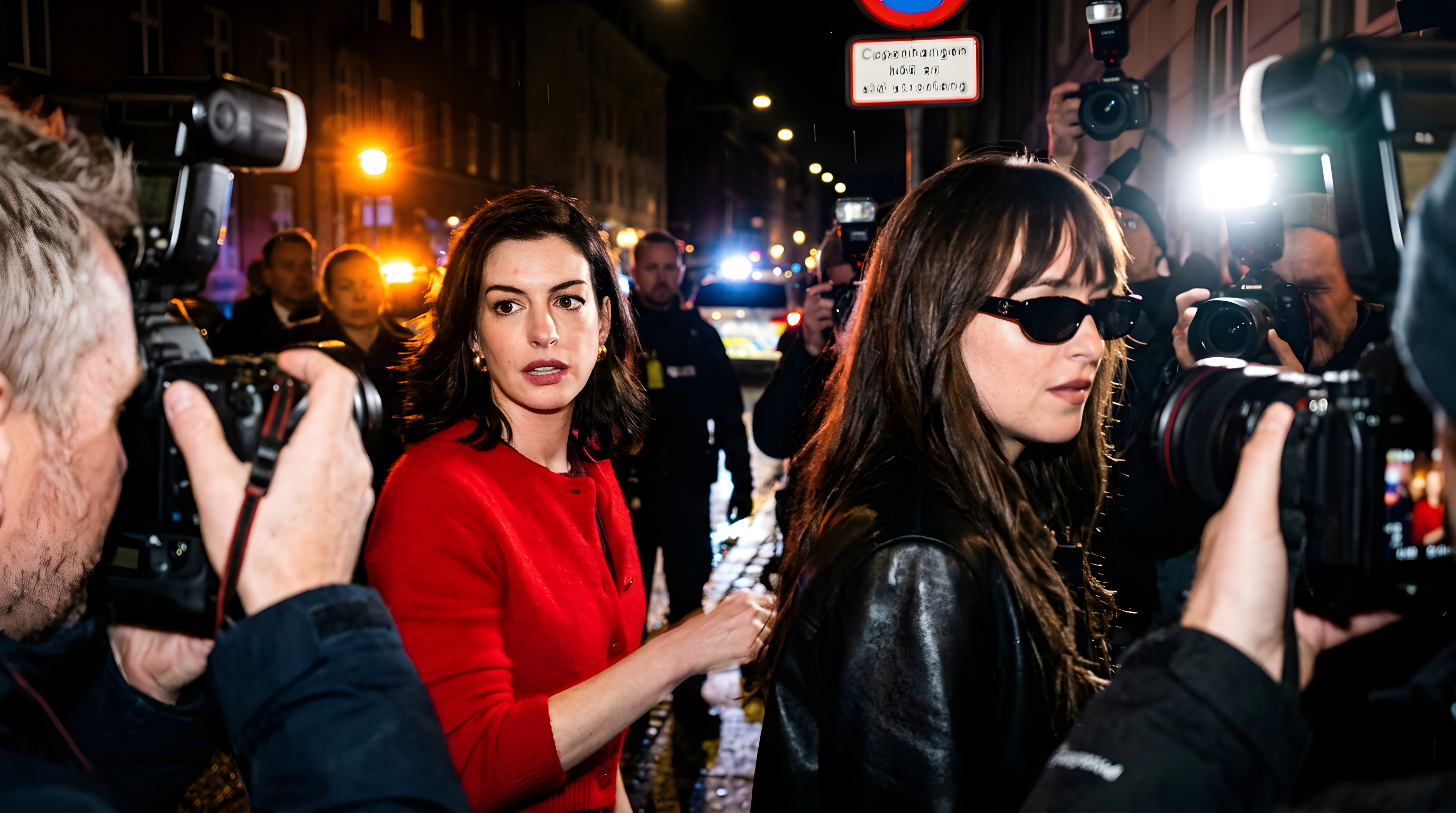 Anne Hathaway og Dakota Johnson i ny uhyggelig film