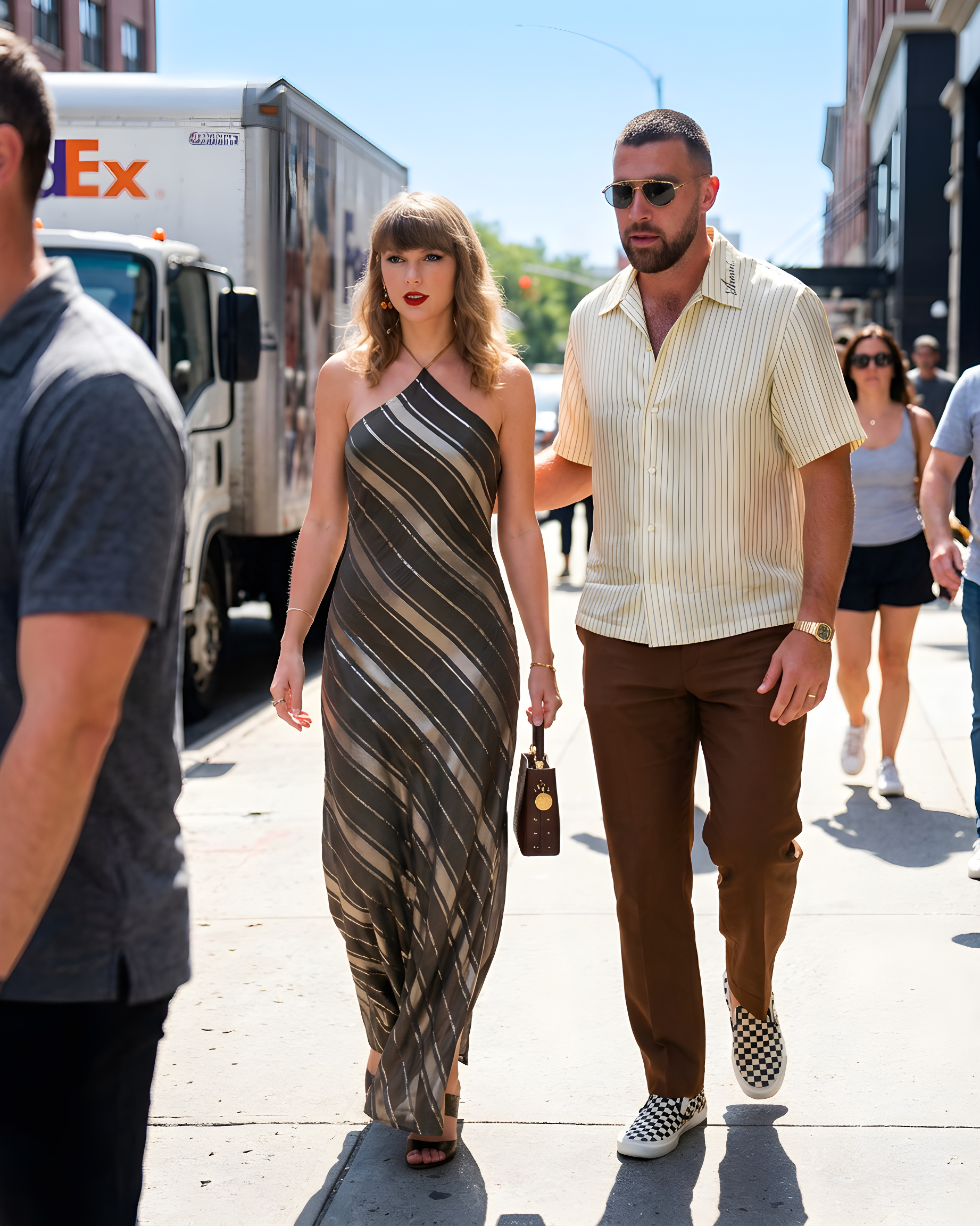 Taylor Swift og Travis Kelce ses sammen efter måneder