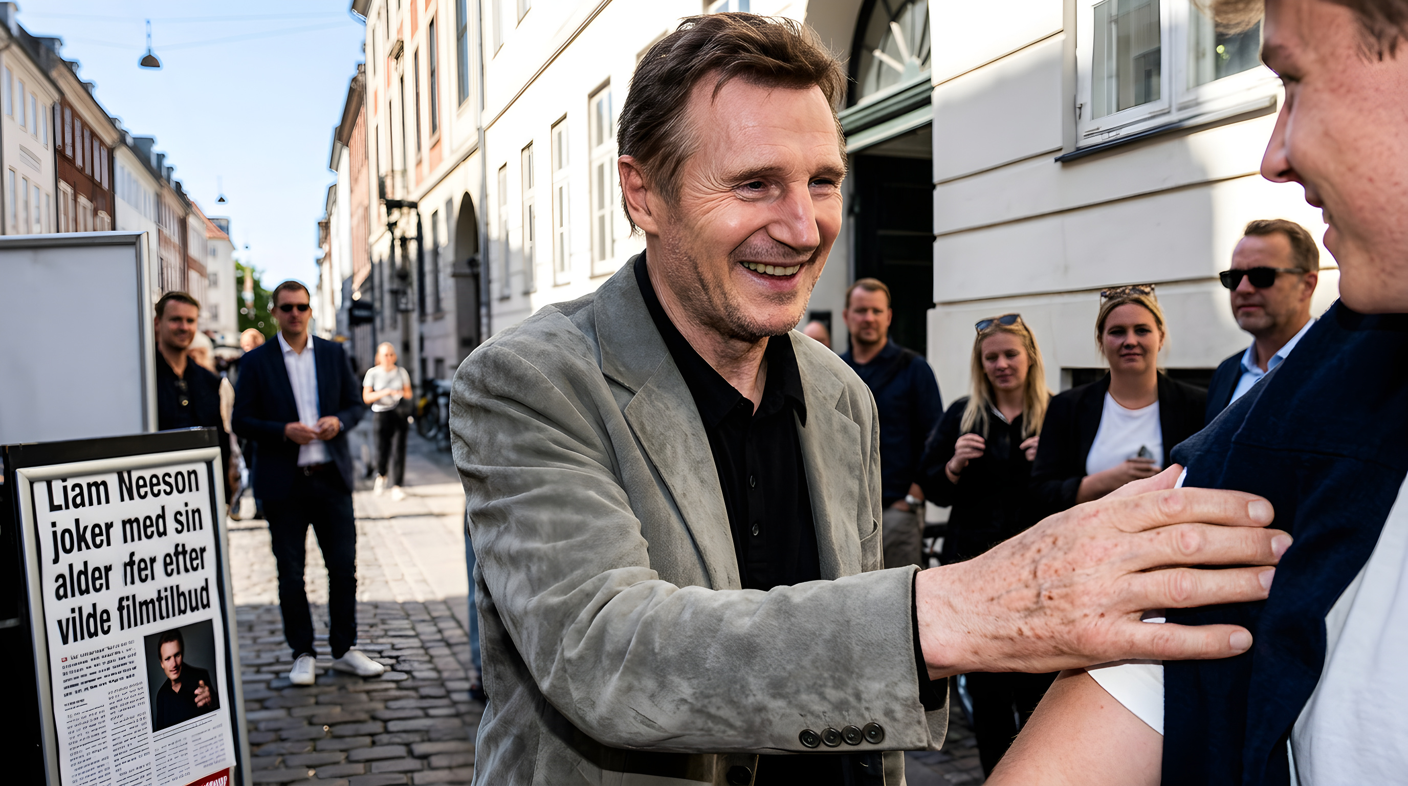 Liam Neeson joker med sin alder efter vilde filmtilbud
