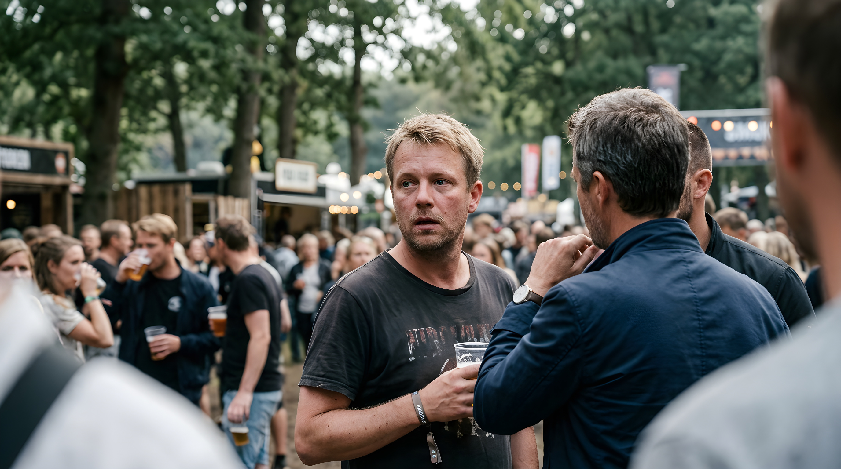 Mick Øgendahl var for fuld til at genkende kong Frederik