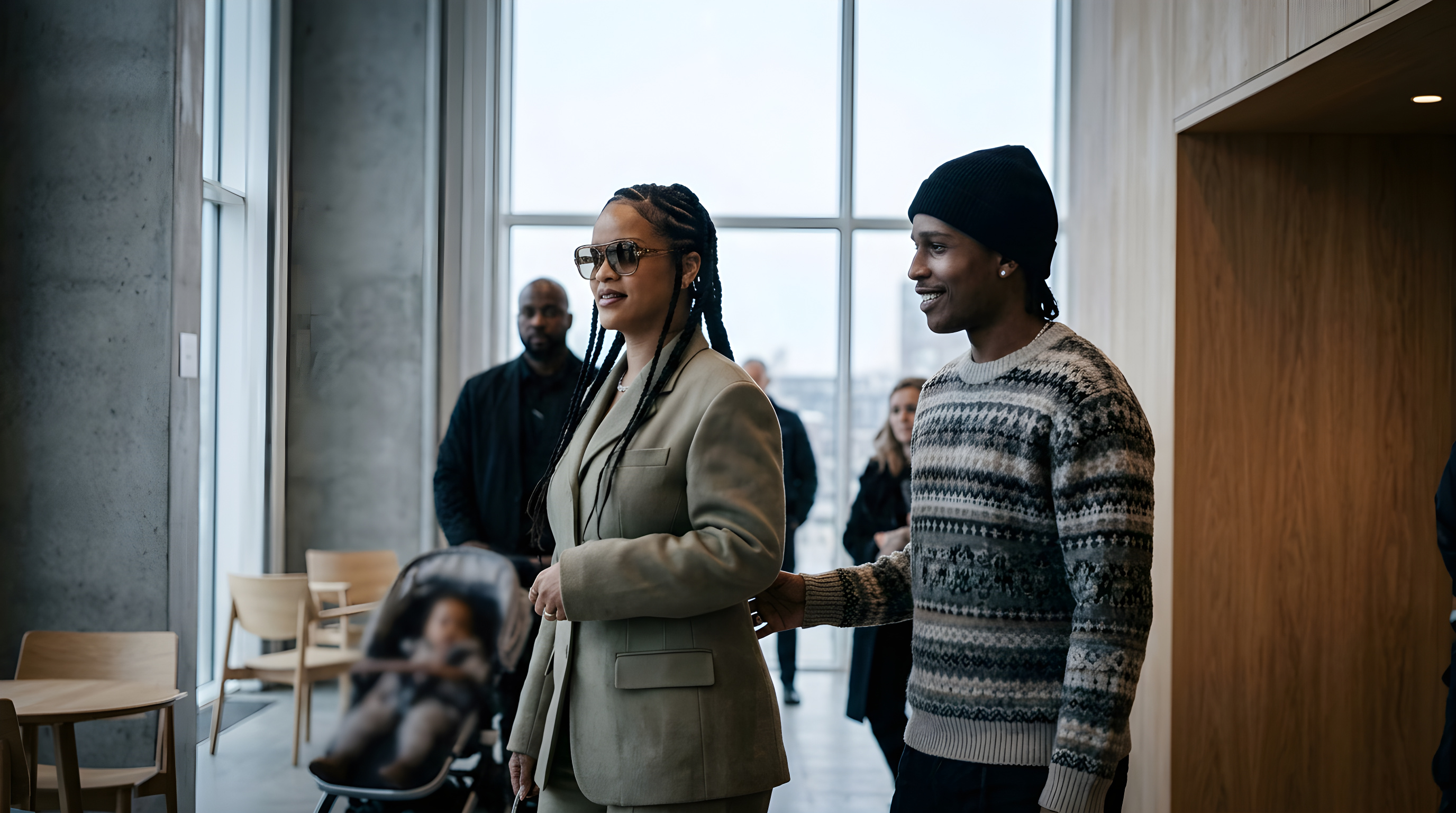 Rihannas enorme formue gør ikke A$AP Rocky usikker