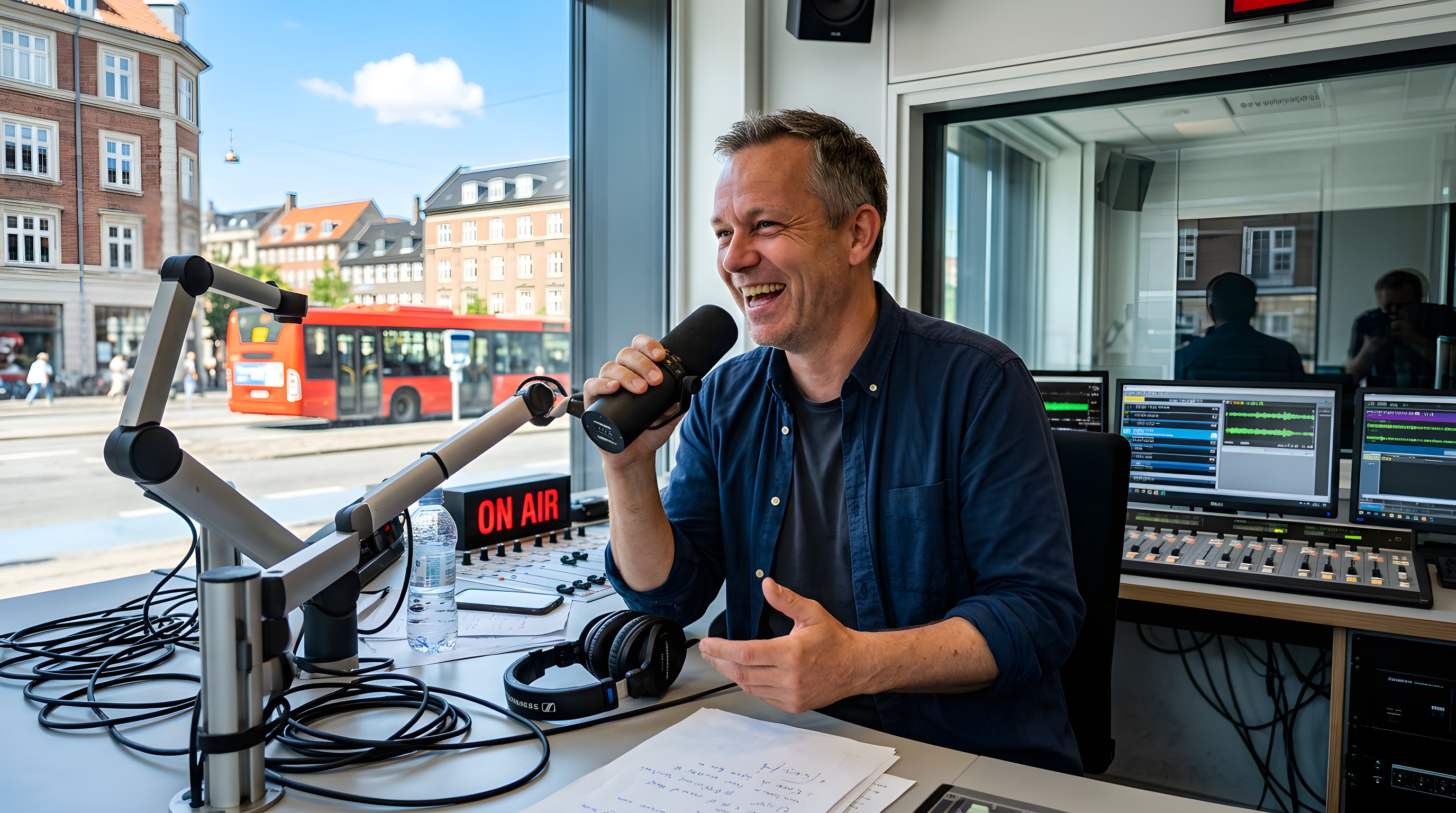Anders Breinholt underholder danskerne hver søndag