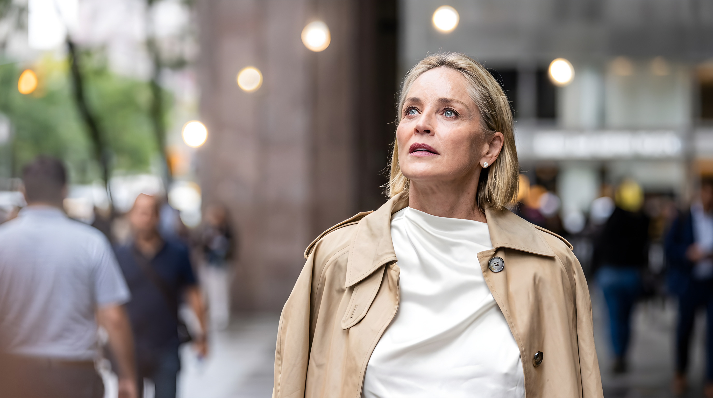 Sharon Stone så mystisk lys da hun var tæt på at dø