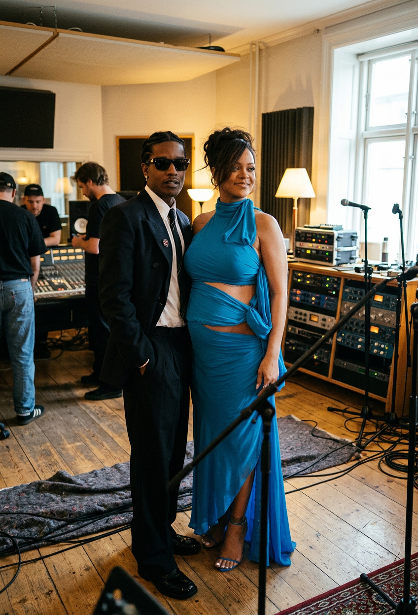 Rihannas mand afslører at hun arbejder på ny musik
