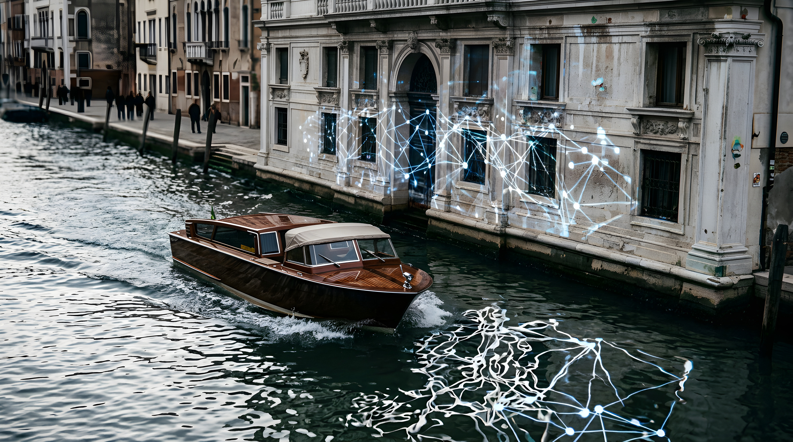 George Clooney advarer mod kunstig intelligens i Venedig