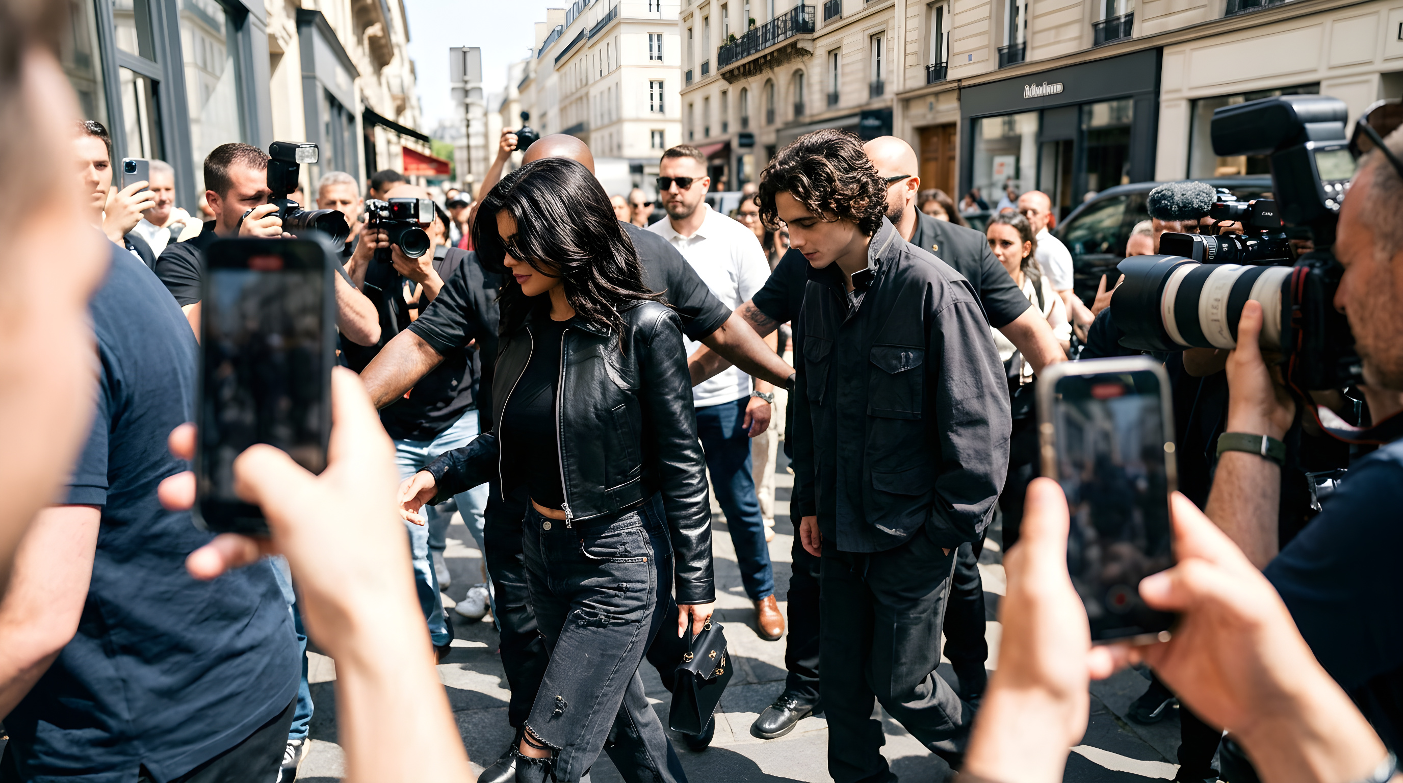 Kylie Jenner og Timothée Chalamet stjæler rampelyset