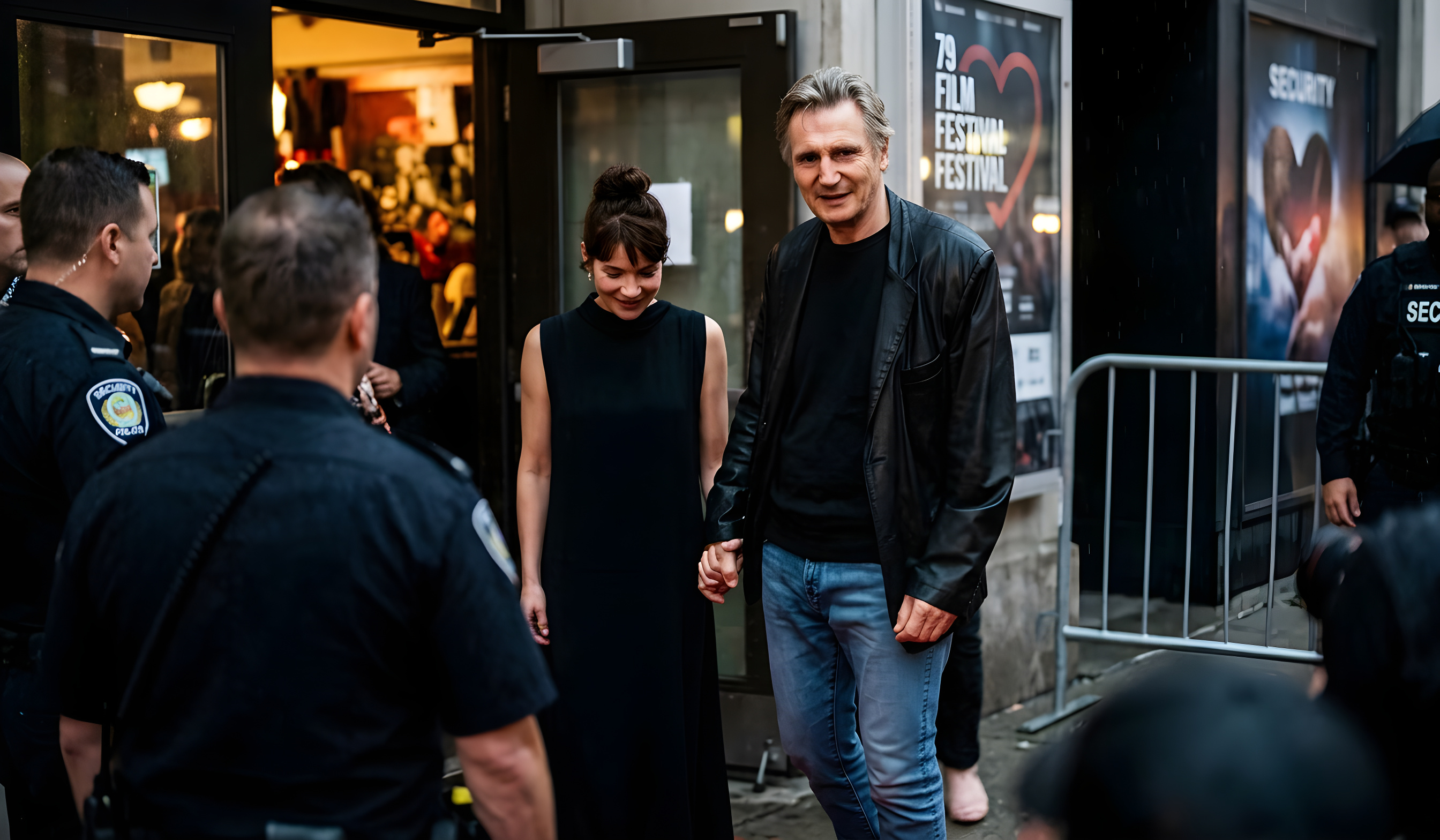 Liam Neeson skaber rygter med 33 år yngre kollega