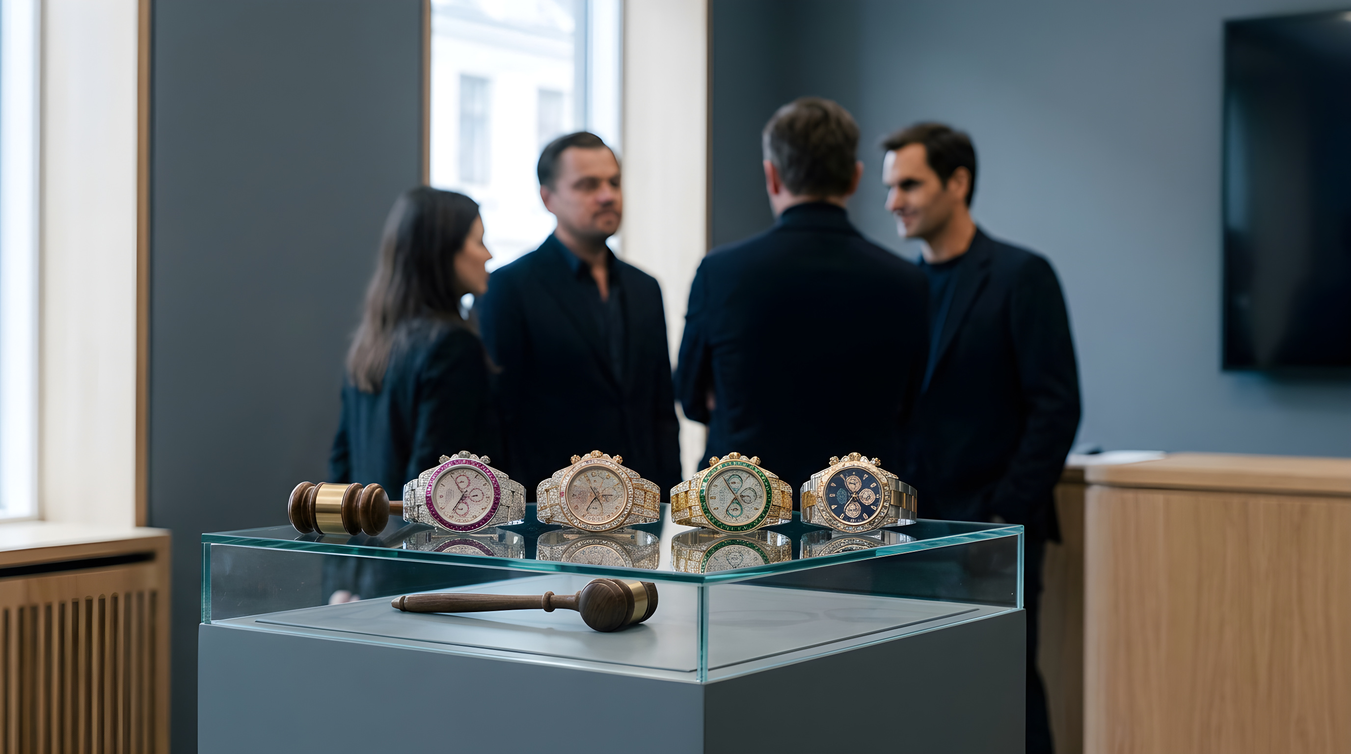Stjerner så sjældne Rolex-ure slå rekord på auktion