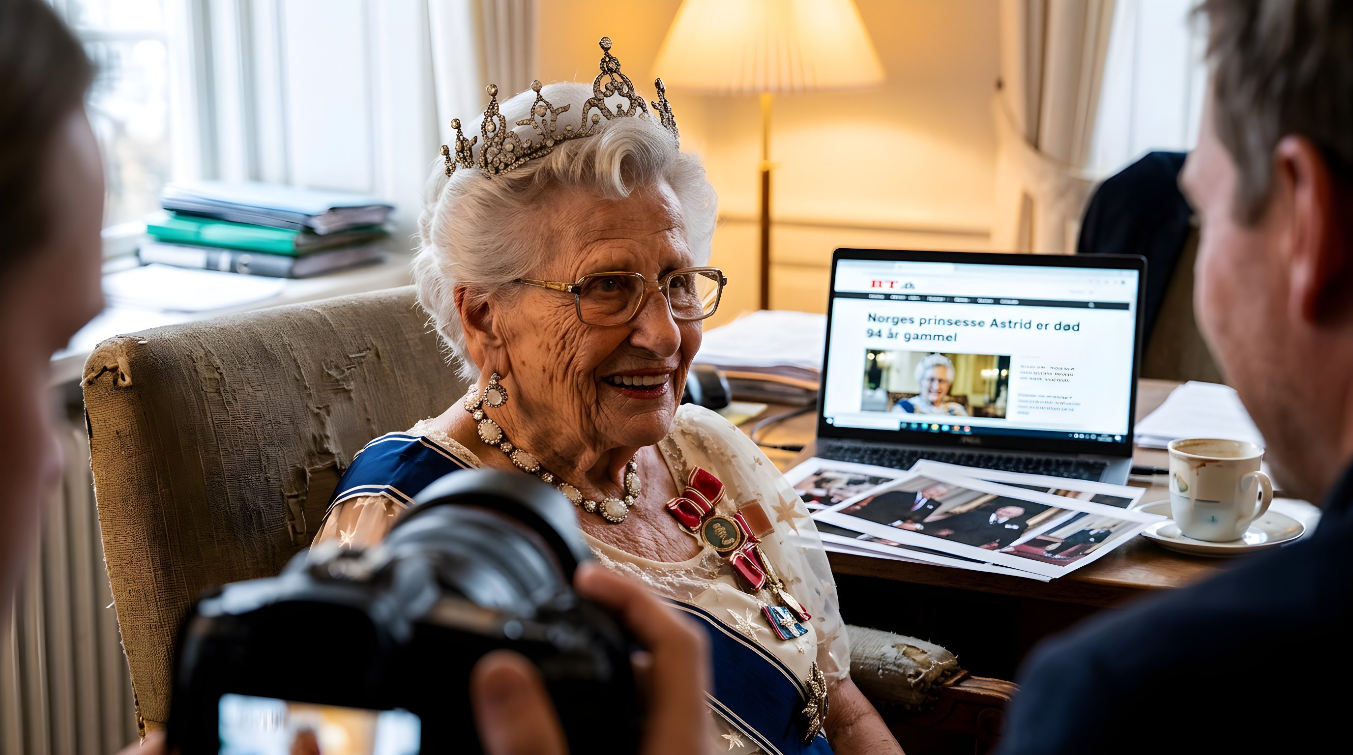 Norges prinsesse Astrid er død 94 år gammel