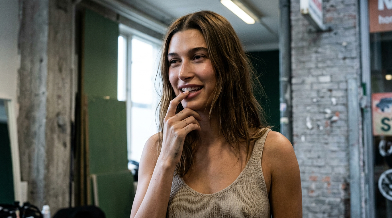 Hailey Bieber viser topformen frem i ny fotoserie