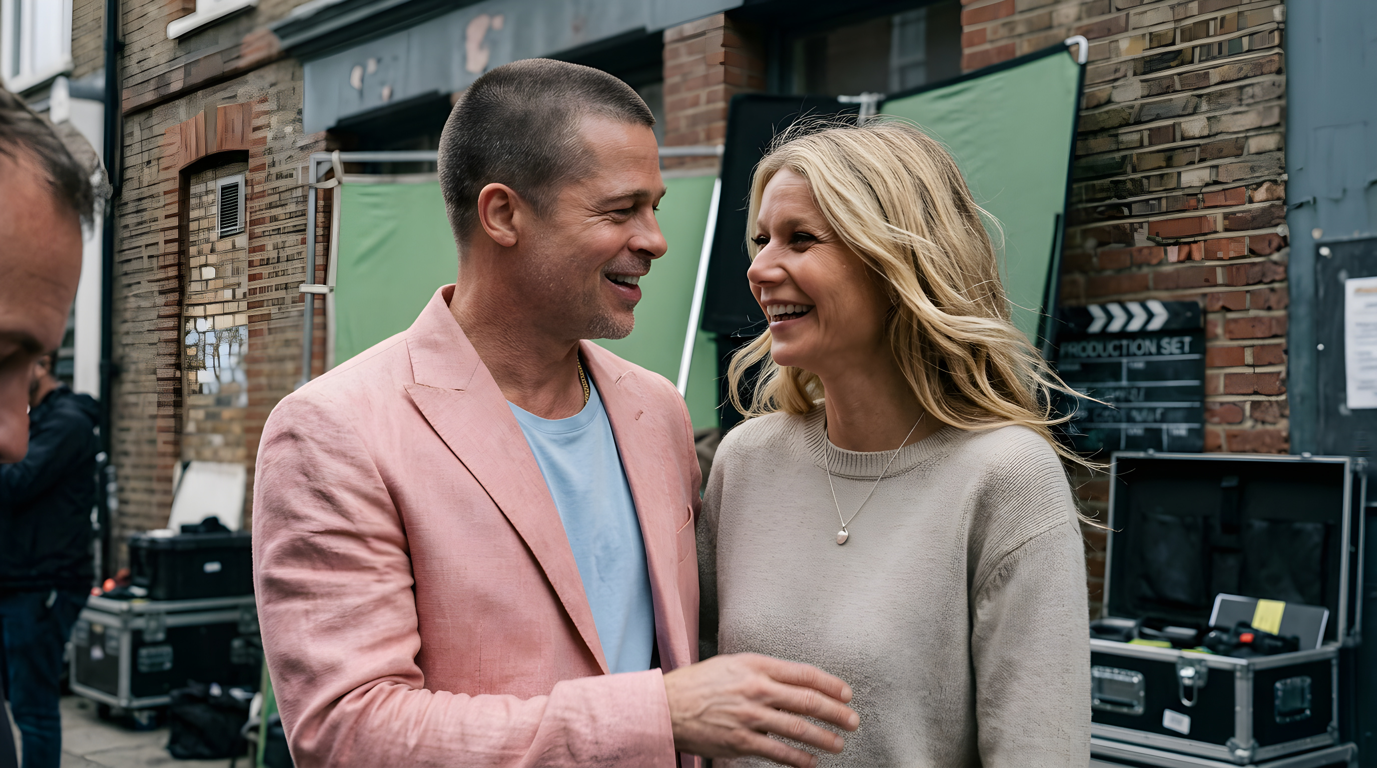 Gwyneth Paltrow mødte Brad Pitt med kærlighed ved første blik