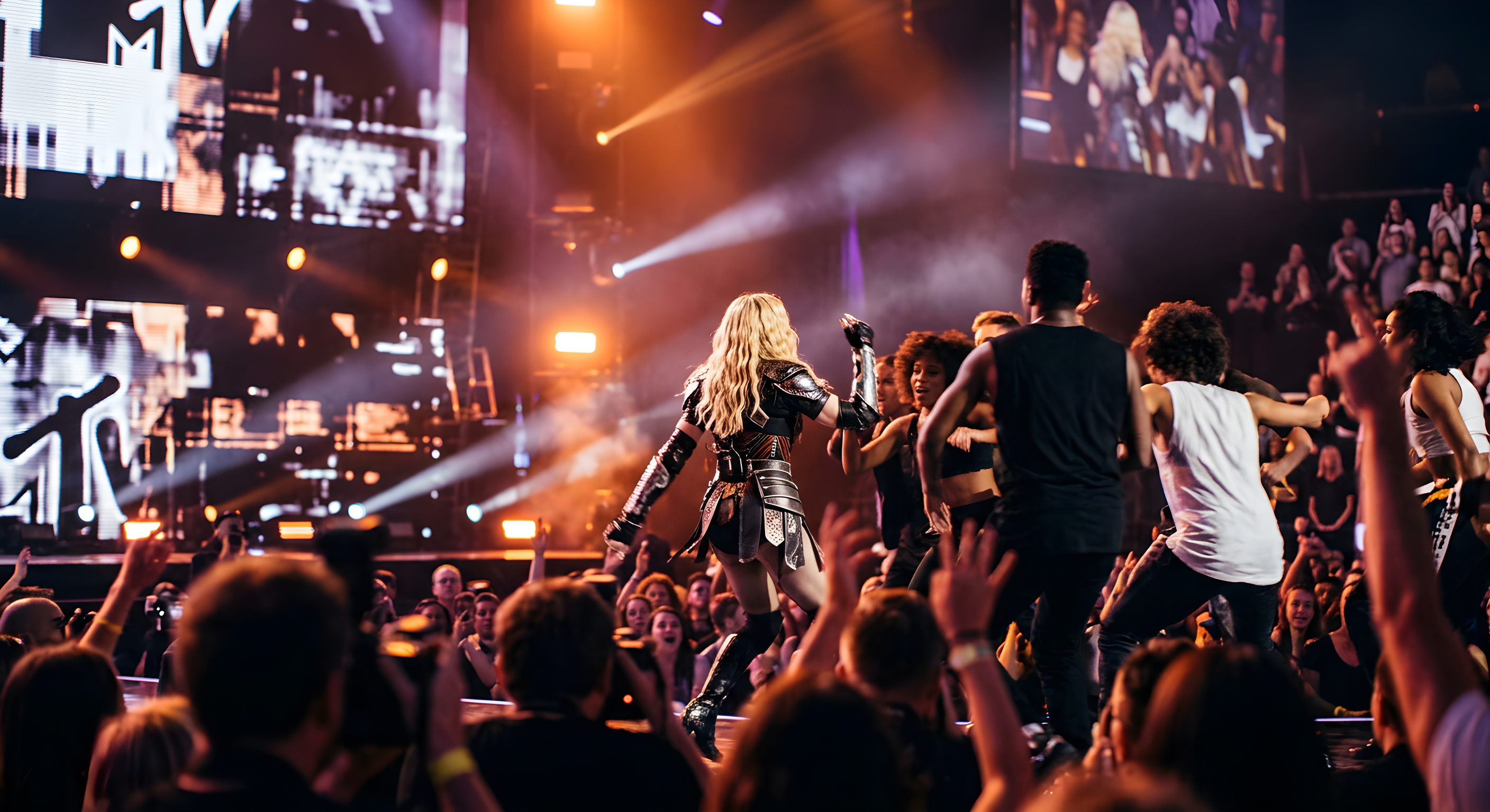 Madonna ryster MTV VMAs med gigantisk overraskelsesshow