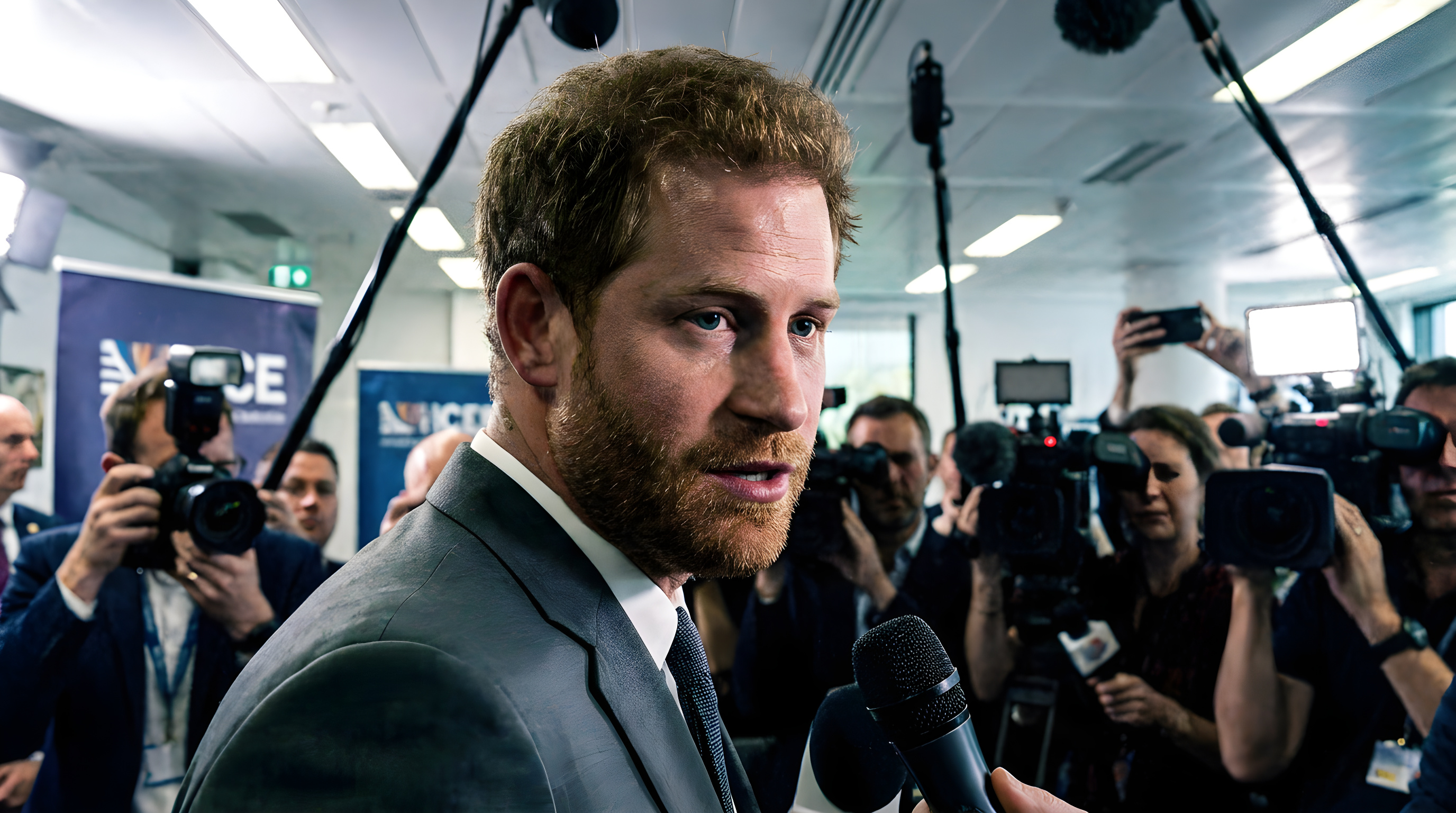 Prins Harry ramt af blodrøde tal i velgørenhedsprojekt
