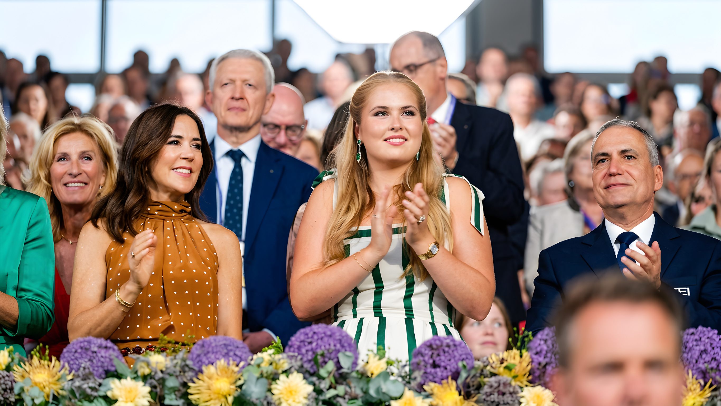 Dronning Mary og prinsesse Amalia mødtes til stor fest i Tyskland