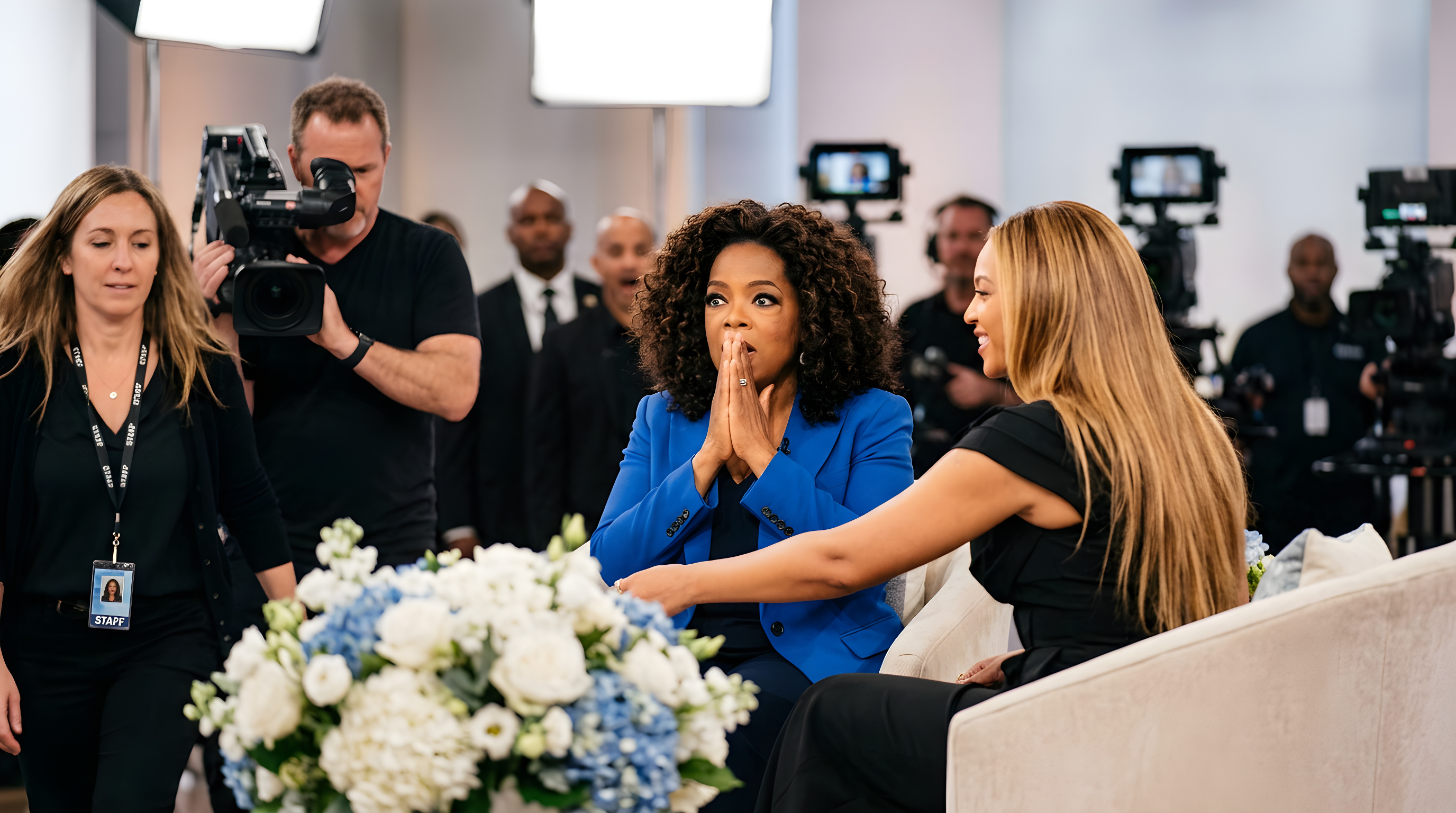 Oprah Winfrey blev overrasket af Beyoncé efter fanbrev