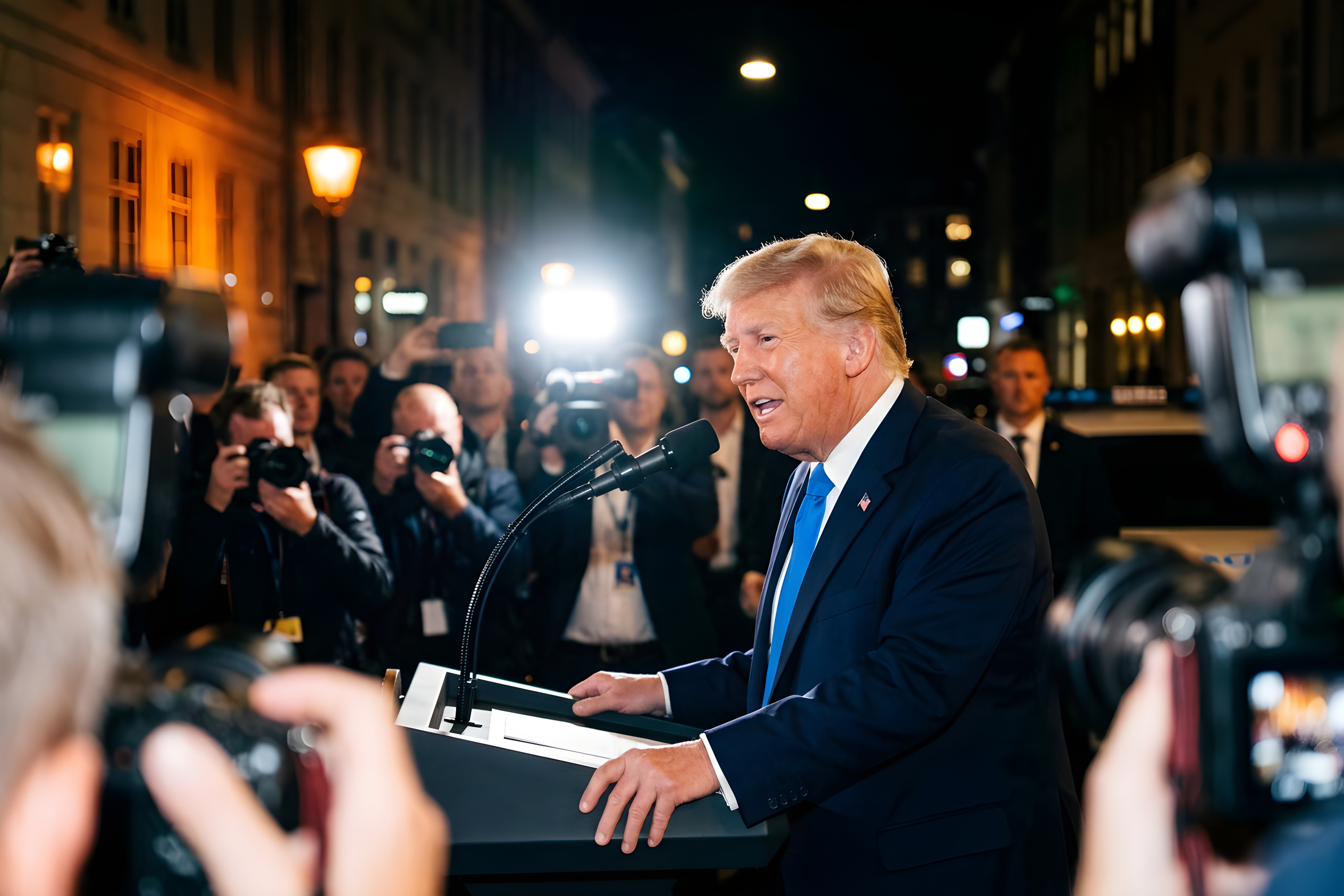Trump jubler over Harry og Meghans flytteplaner