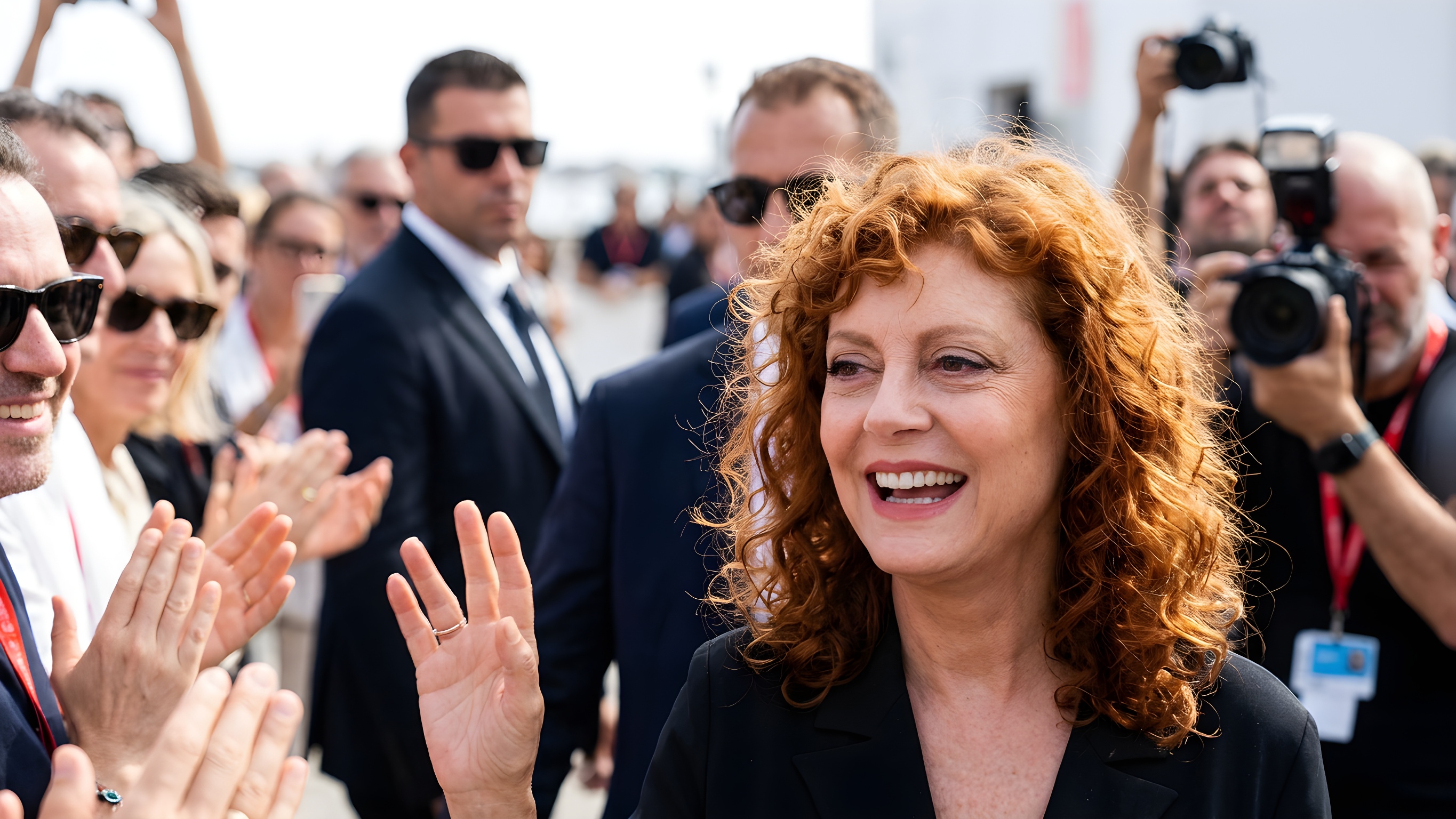 Susan Sarandon blacklistet i Hollywood men hyldet i Venedig