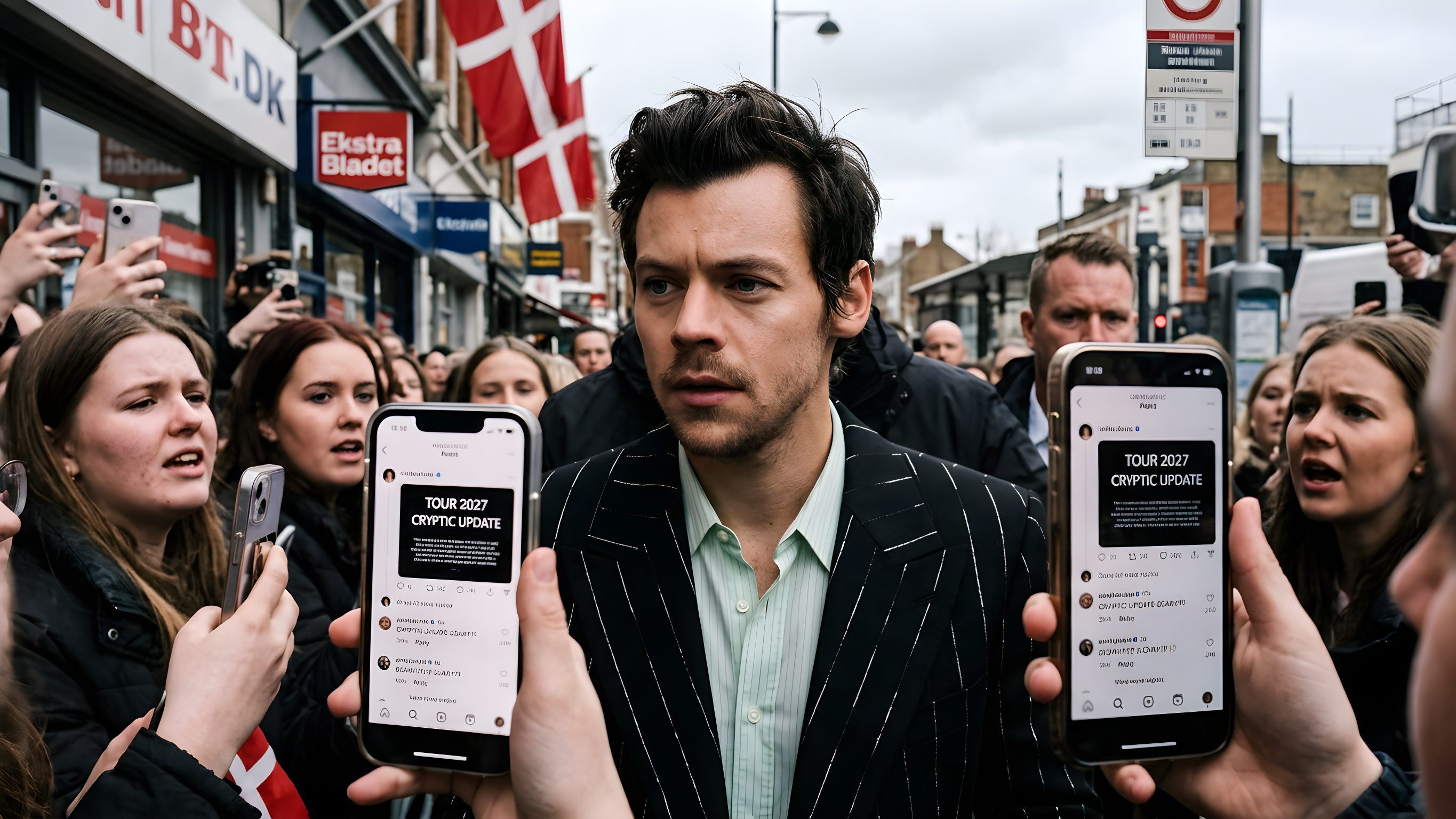Harry Styles skræmmer fans med kryptisk opslag