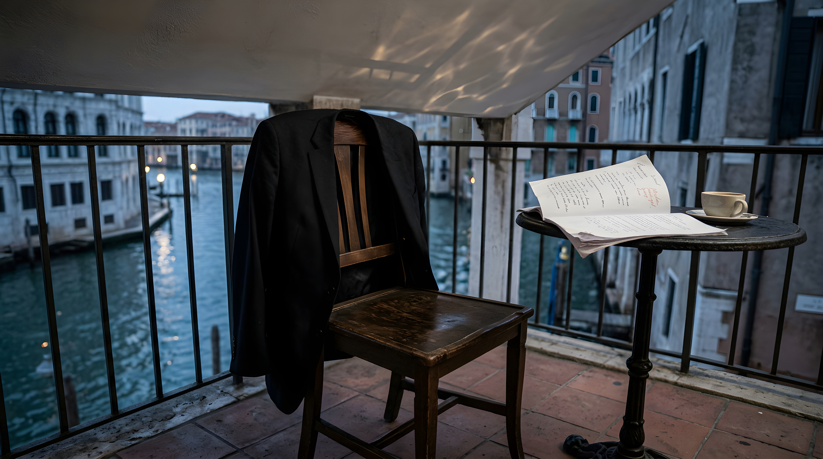 Bridgerton-stjerne stråler i Venedig efter teater-exit