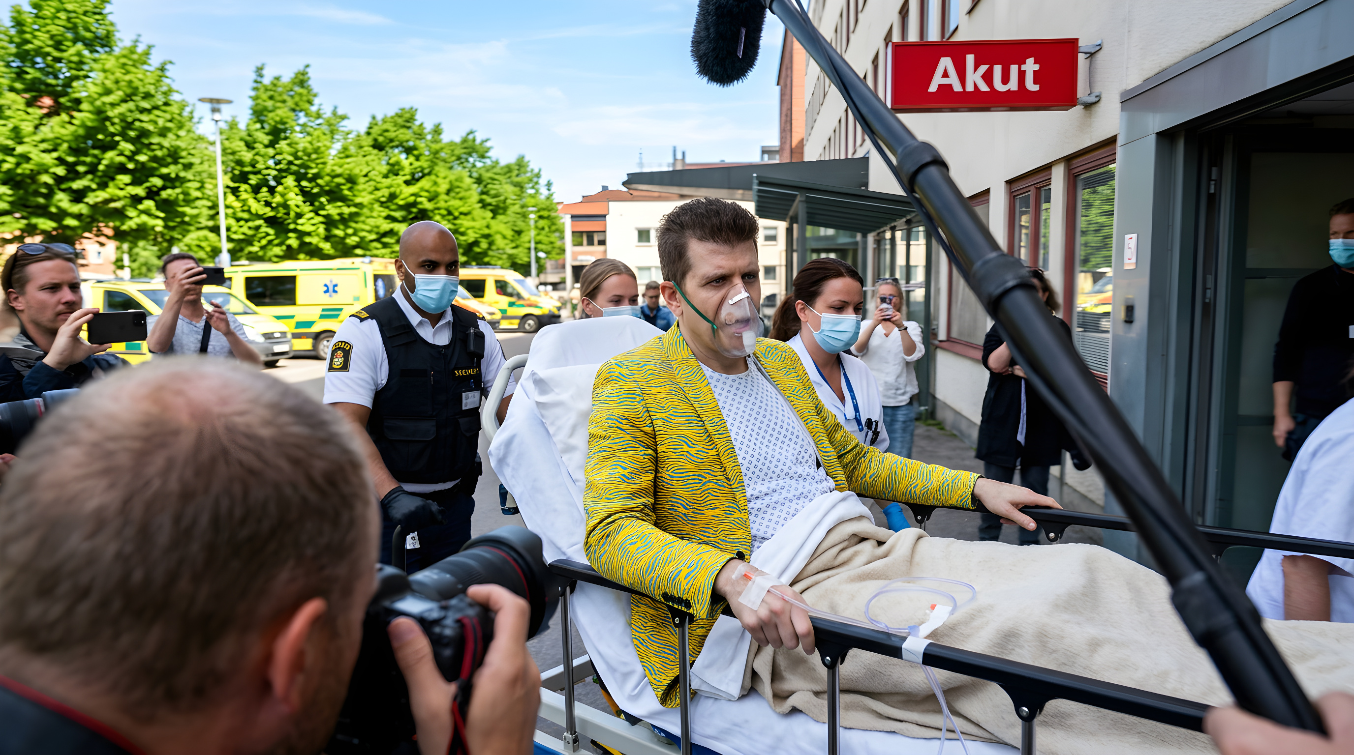 Perez Hilton er indlagt i alvorlig tilstand