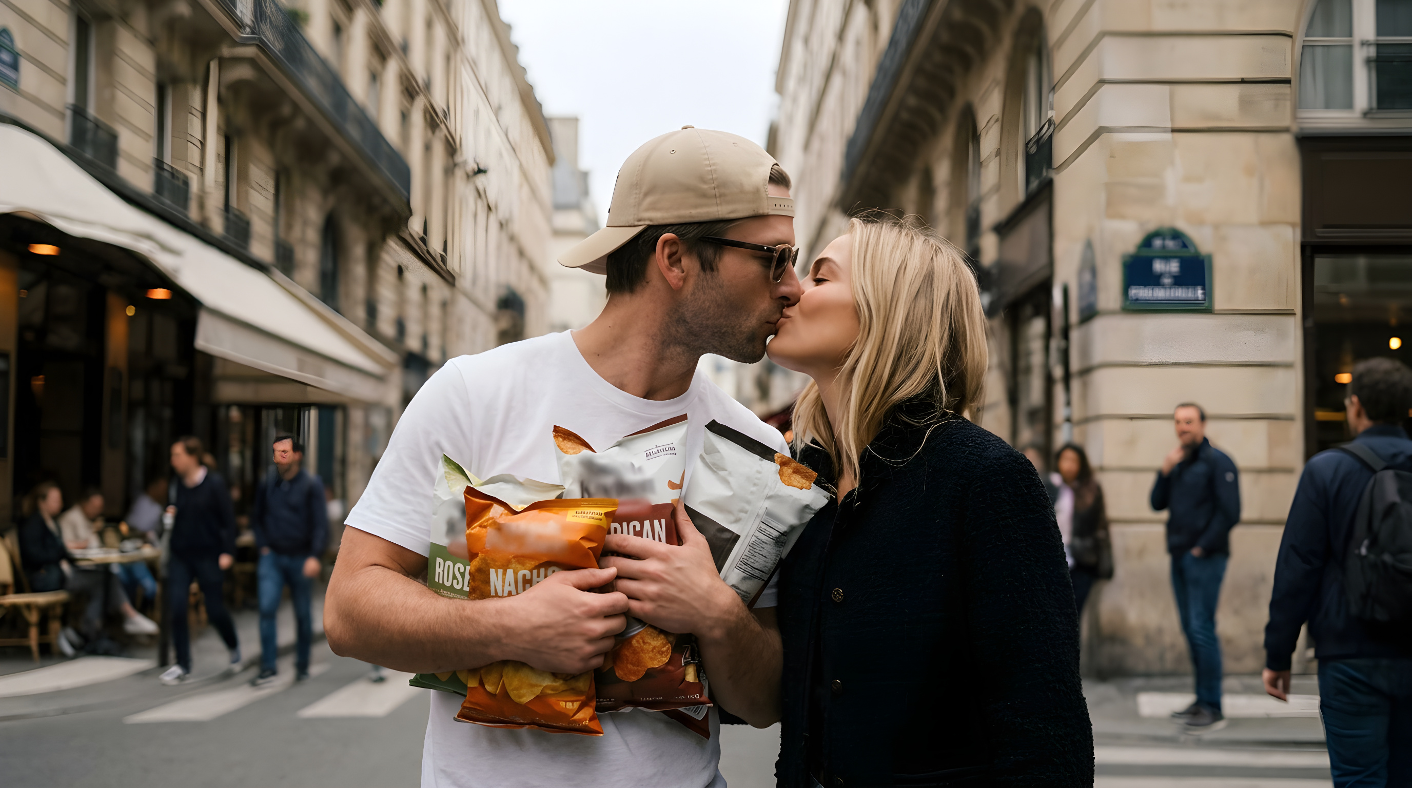 Glen Powell viser kæresten frem i Paris