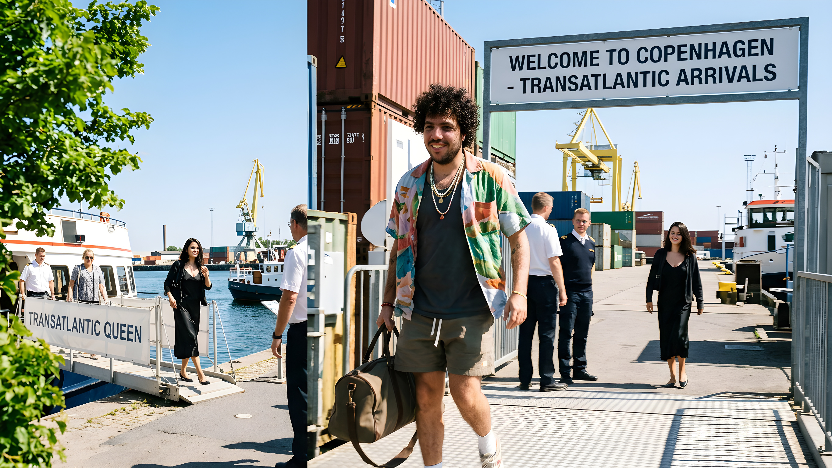 Benny Blanco sejler over Atlanten for at se Selena Gomez
