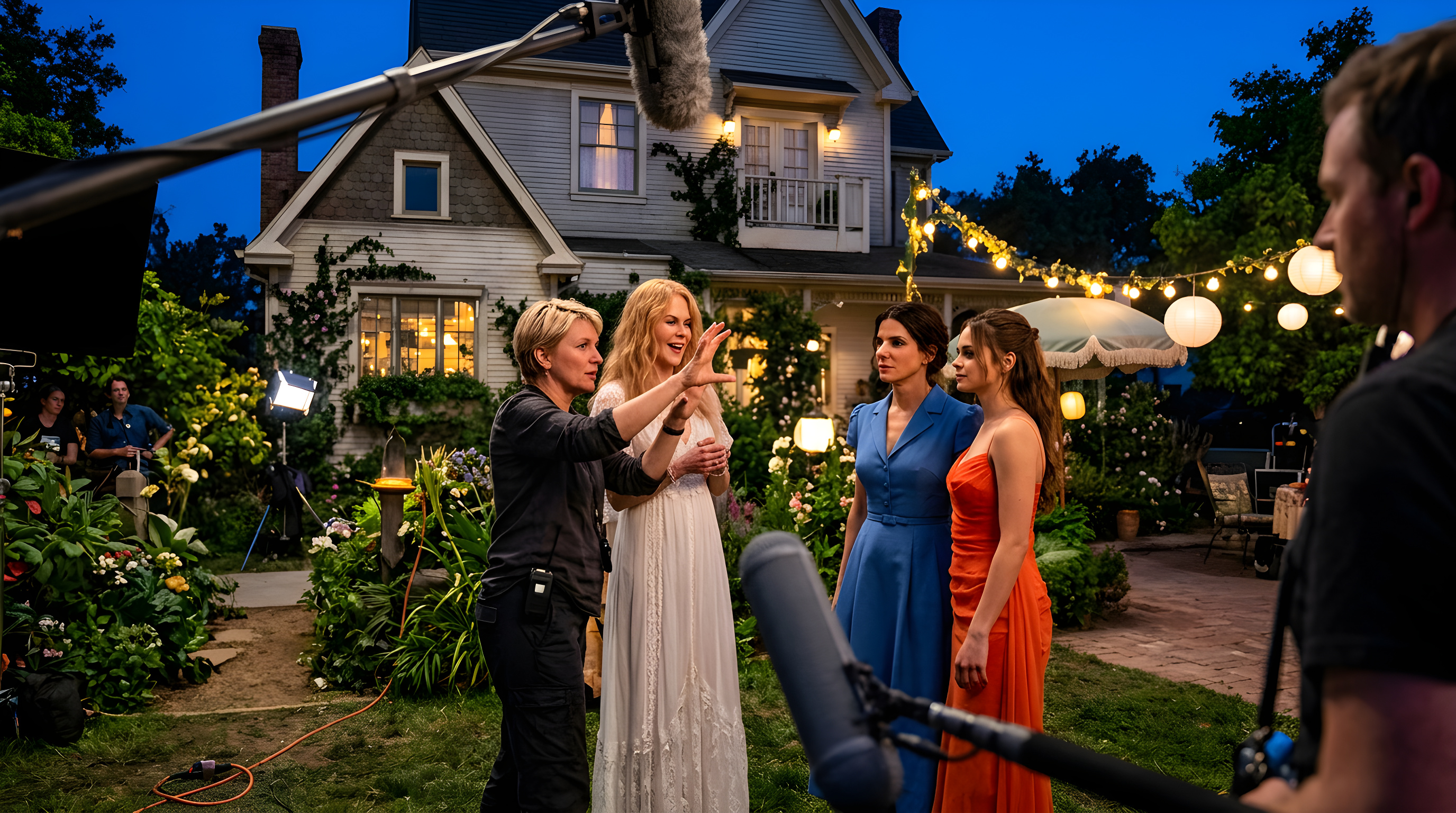 Susanne Bier instruerer Nicole Kidman i ny storfilm