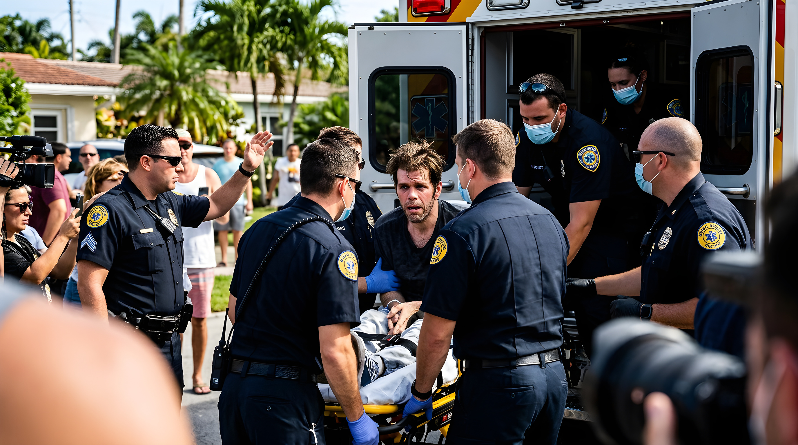 Perez Hilton er indlagt efter dramatisk livevideo
