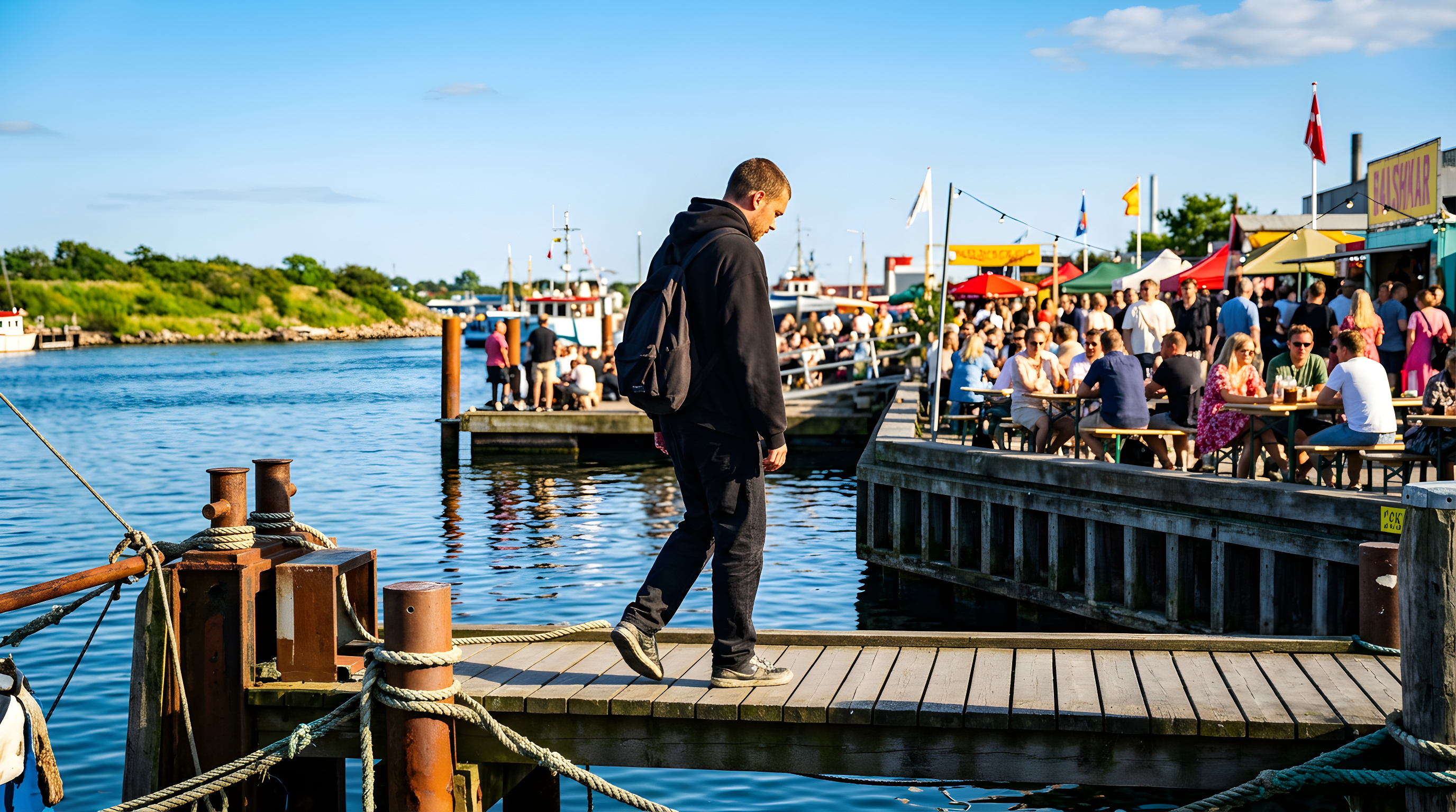 Rapperen Artigeardit går mod strømmen i den danske sommer