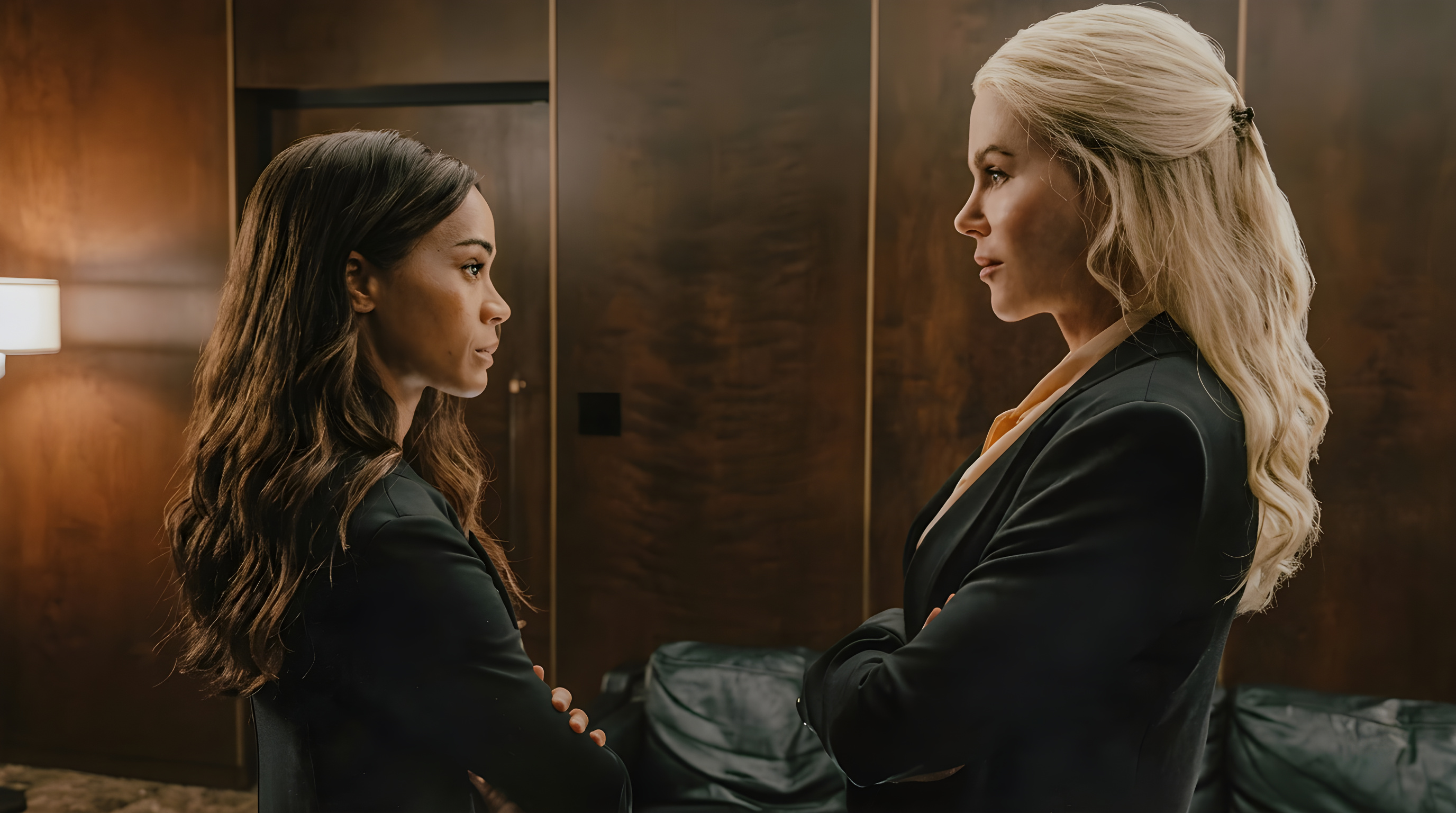 Nicole Kidman og Zoe Saldaña har en fast regel før optagelser