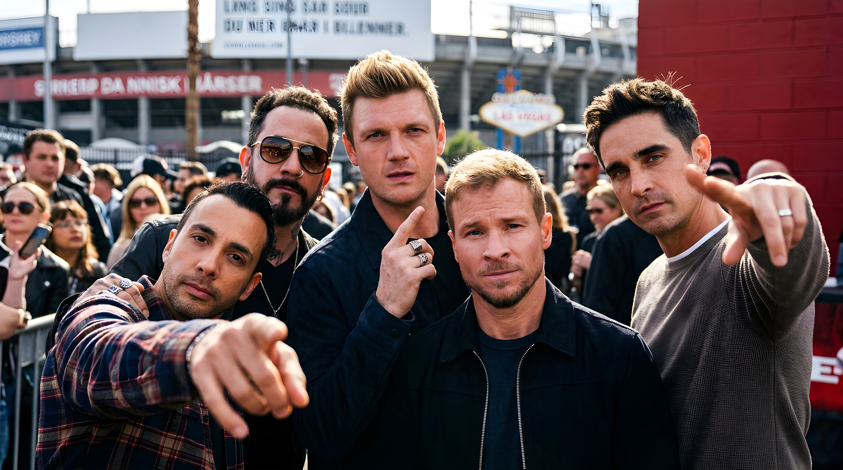Backstreet Boys vækker opsigt efter genforening
